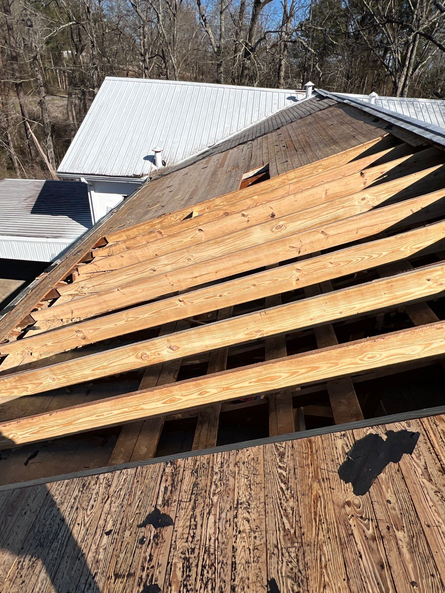 Commercial Metal Roofing Replacement in Adger by The Roofing Dudes
