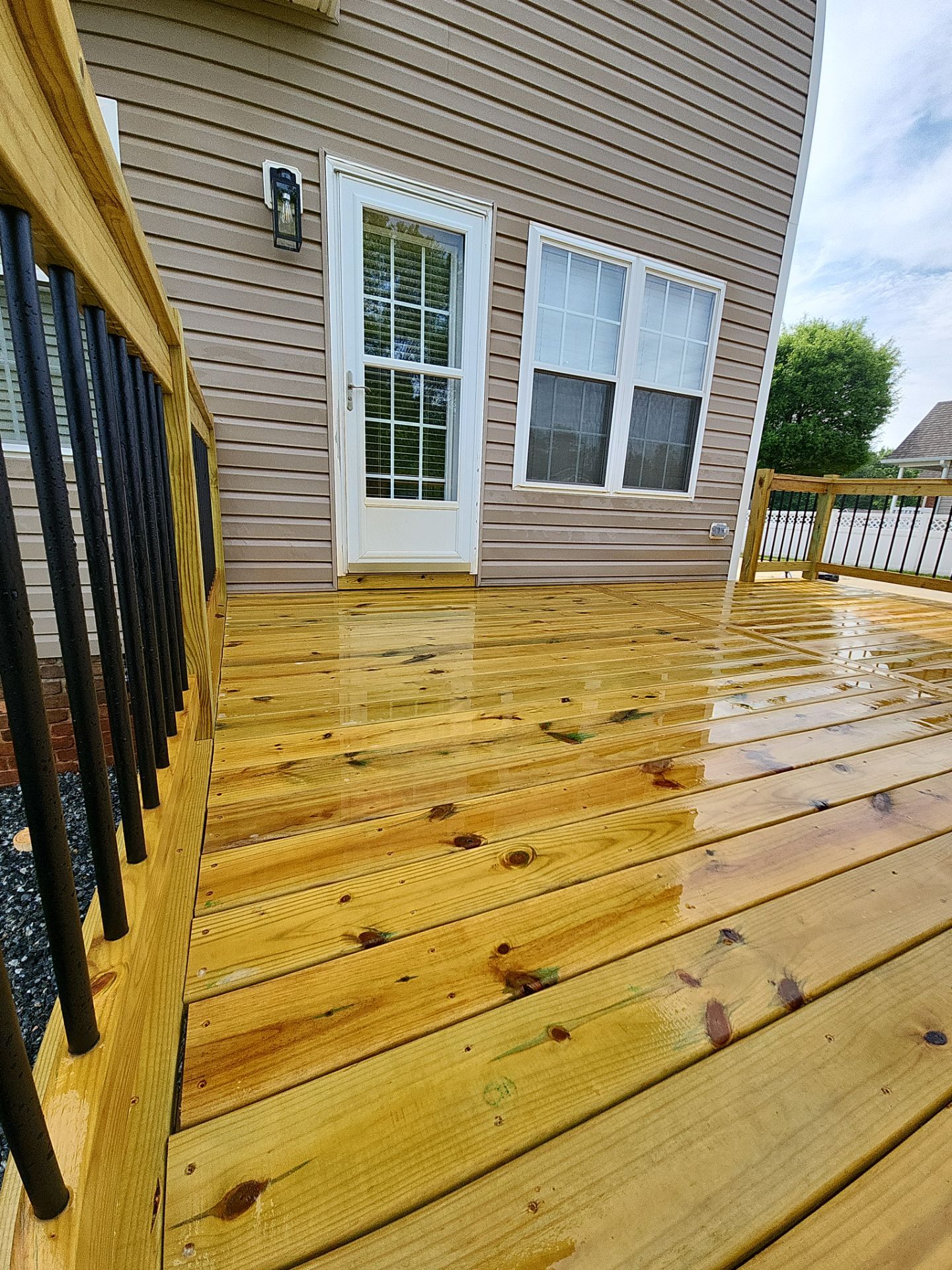New Deck using Wood Sealant by DuraSeal