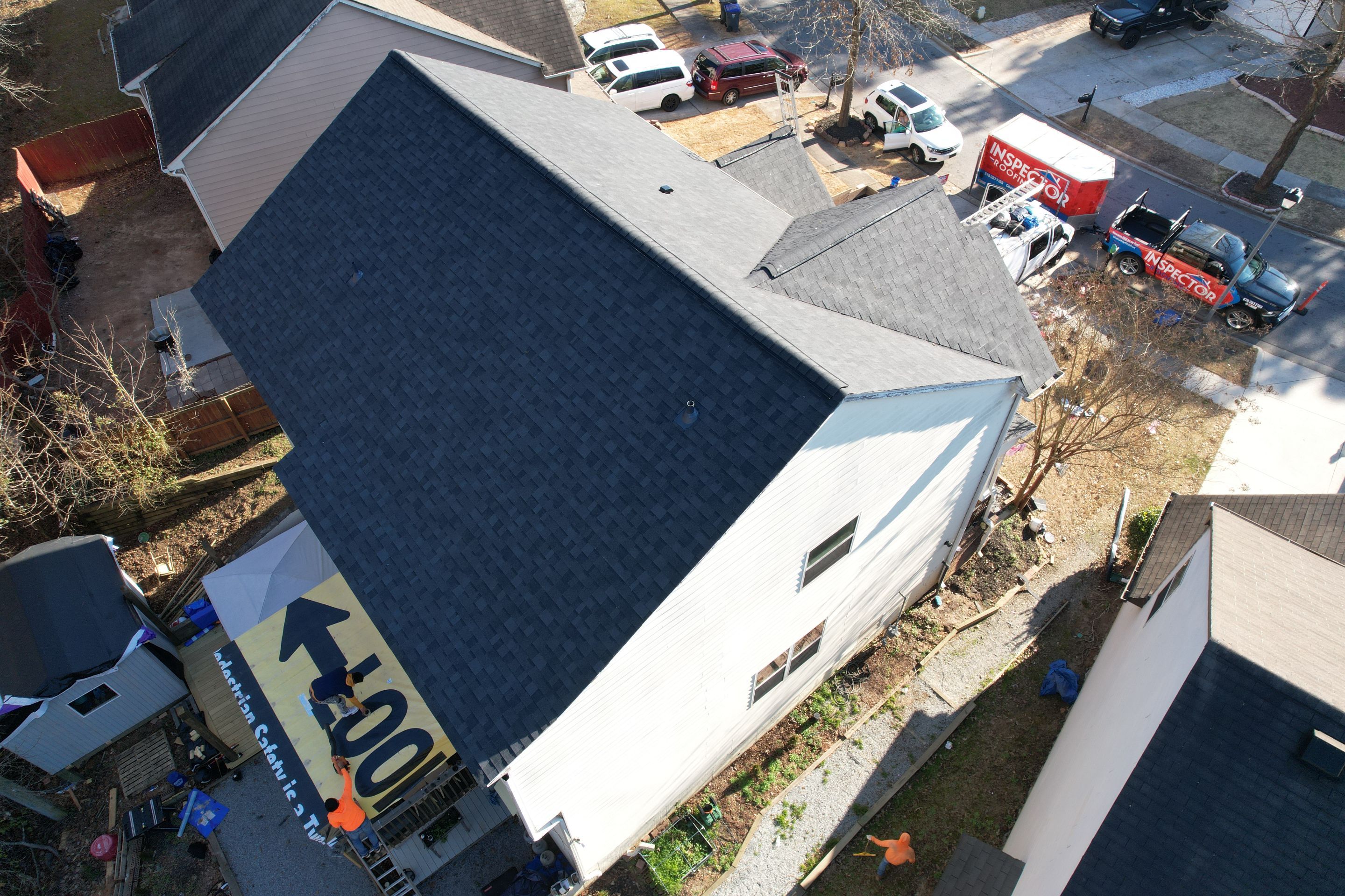Residential Roofing Installation using Owens Corning by Inspector Roofing and Restoration