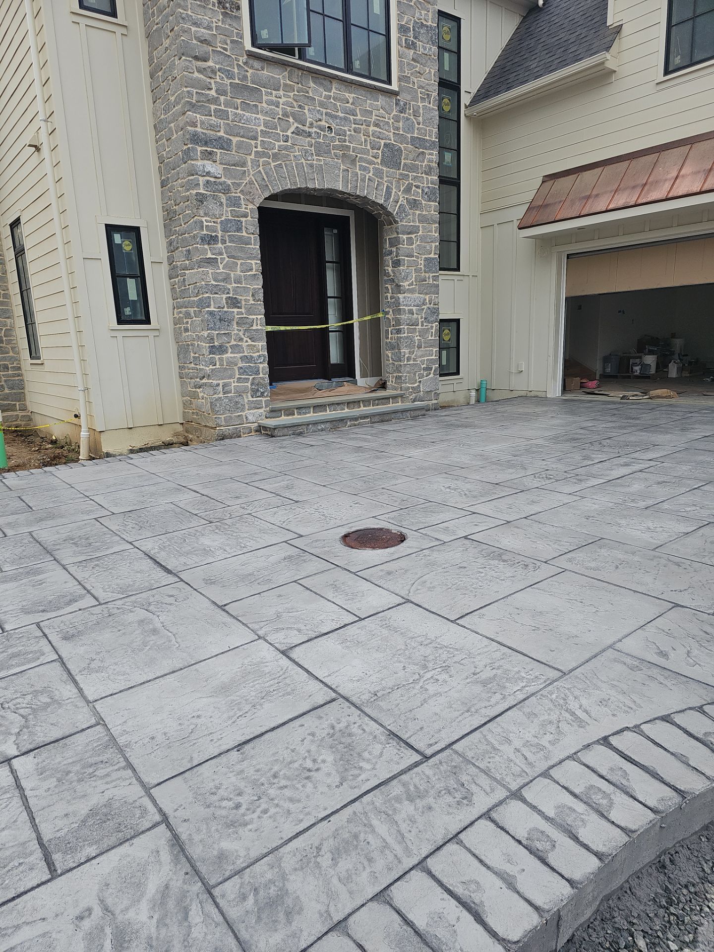 Custom Stamped Driveways | Wayne, PA by Architectural Concrete Design