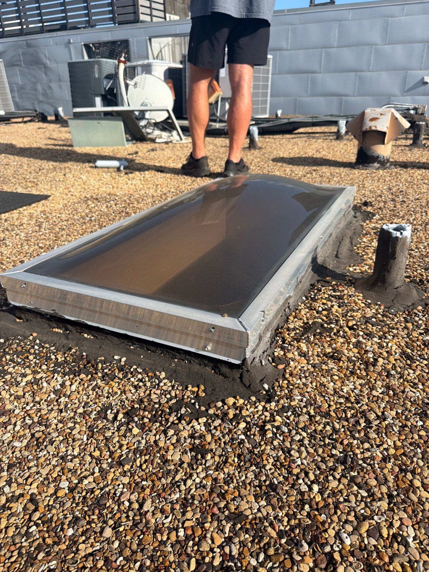 Comprehensive Roof Replacement for Dallas Residential Flat Gravel System by Rich the Roofer LLC