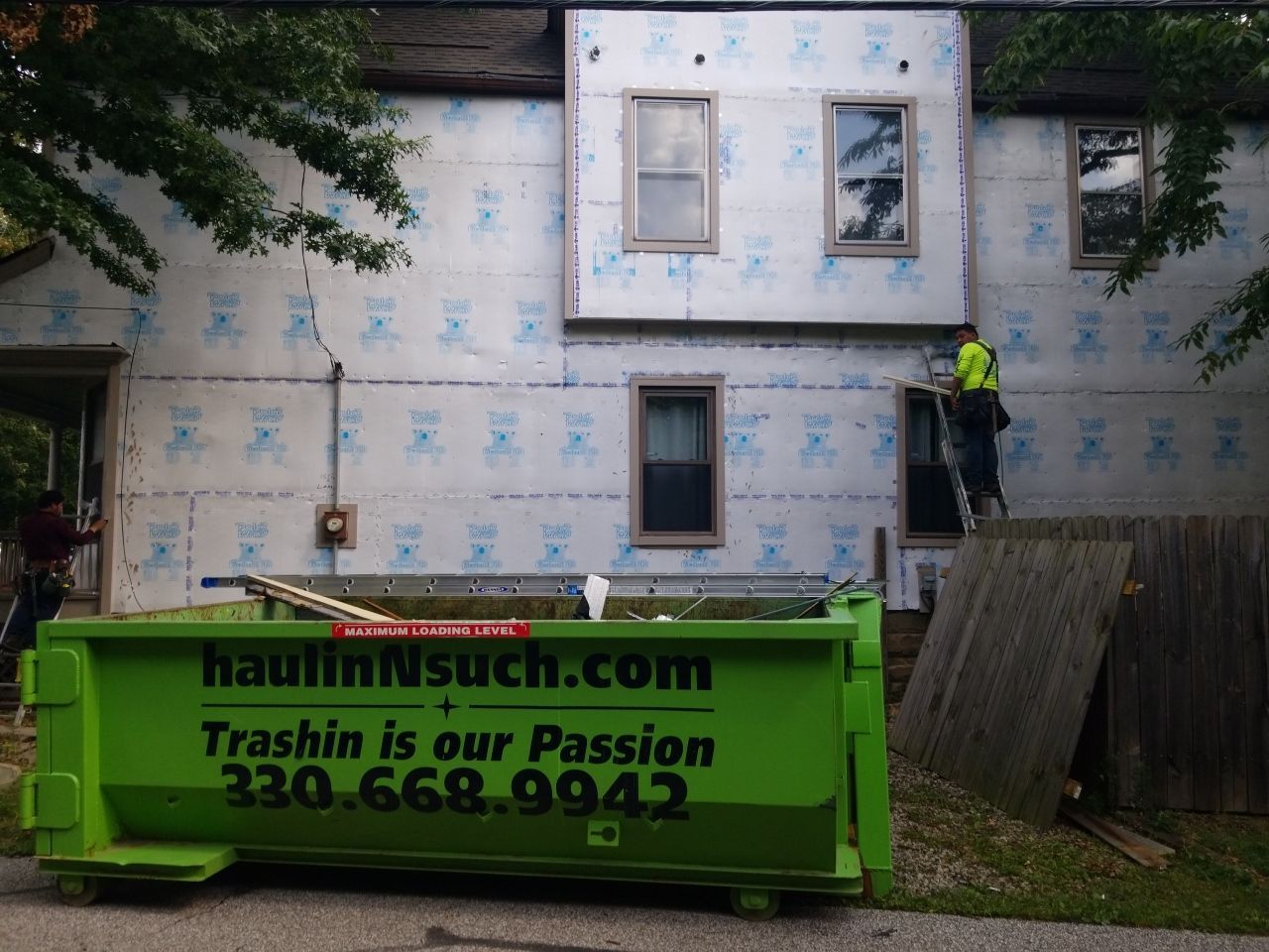 James Hardie Siding on Antique Home by Absolute Roofing and Construction
