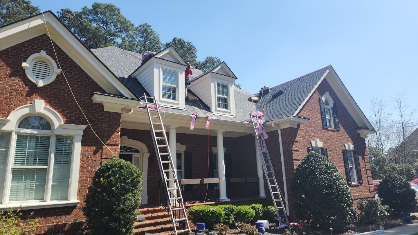 Residential Roofing Installation using Owens Corning Duration Estate Gray by Indigo State Roofing