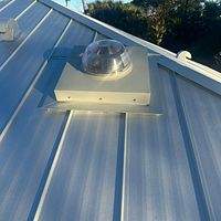 24ga 1" Nail-Strip Mill Finish by Total Roofing System The Metal Roof Experts