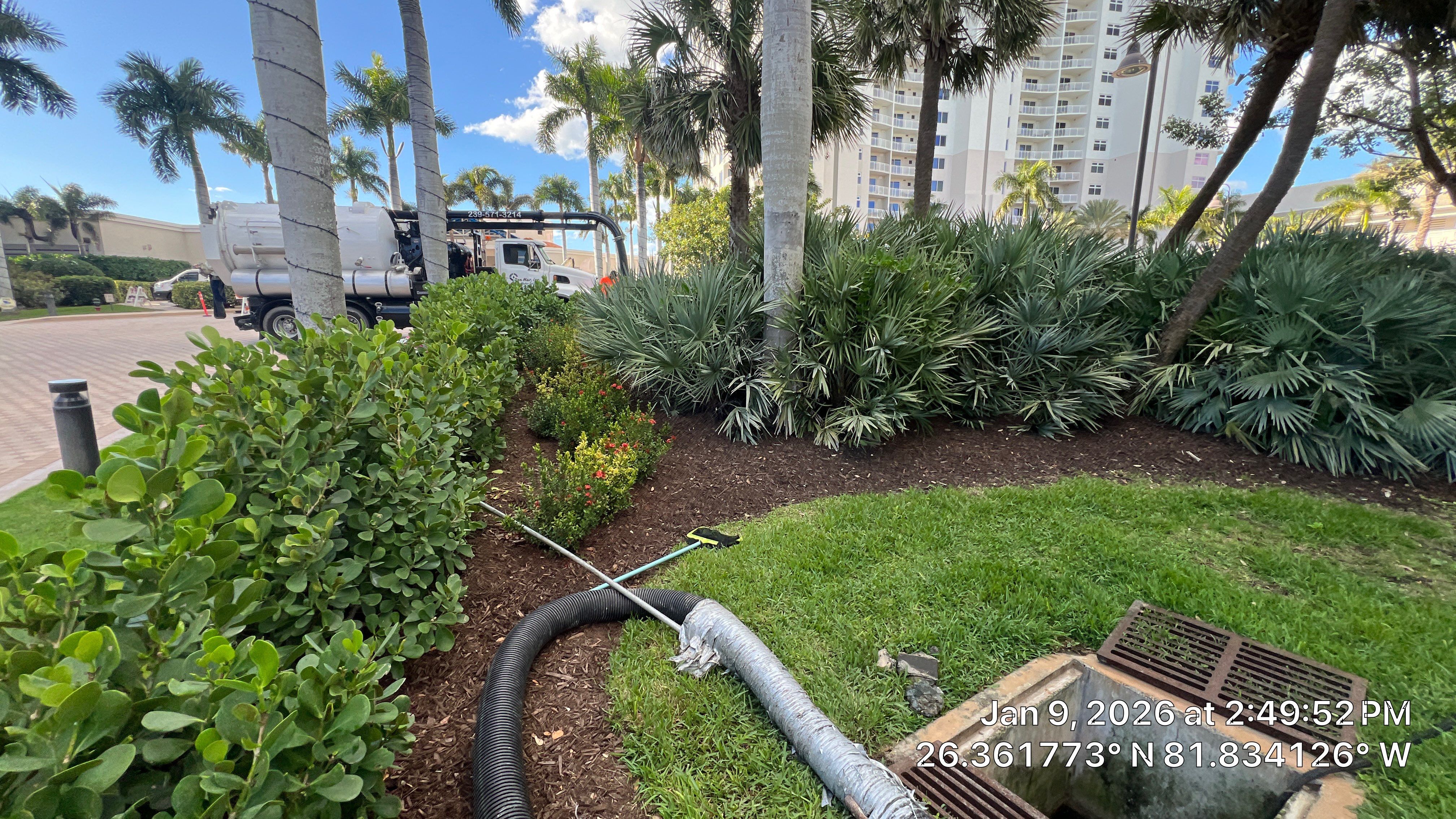 Bonita Bay Condo Stormwater System Maintenance with PRS by APS Power & Water