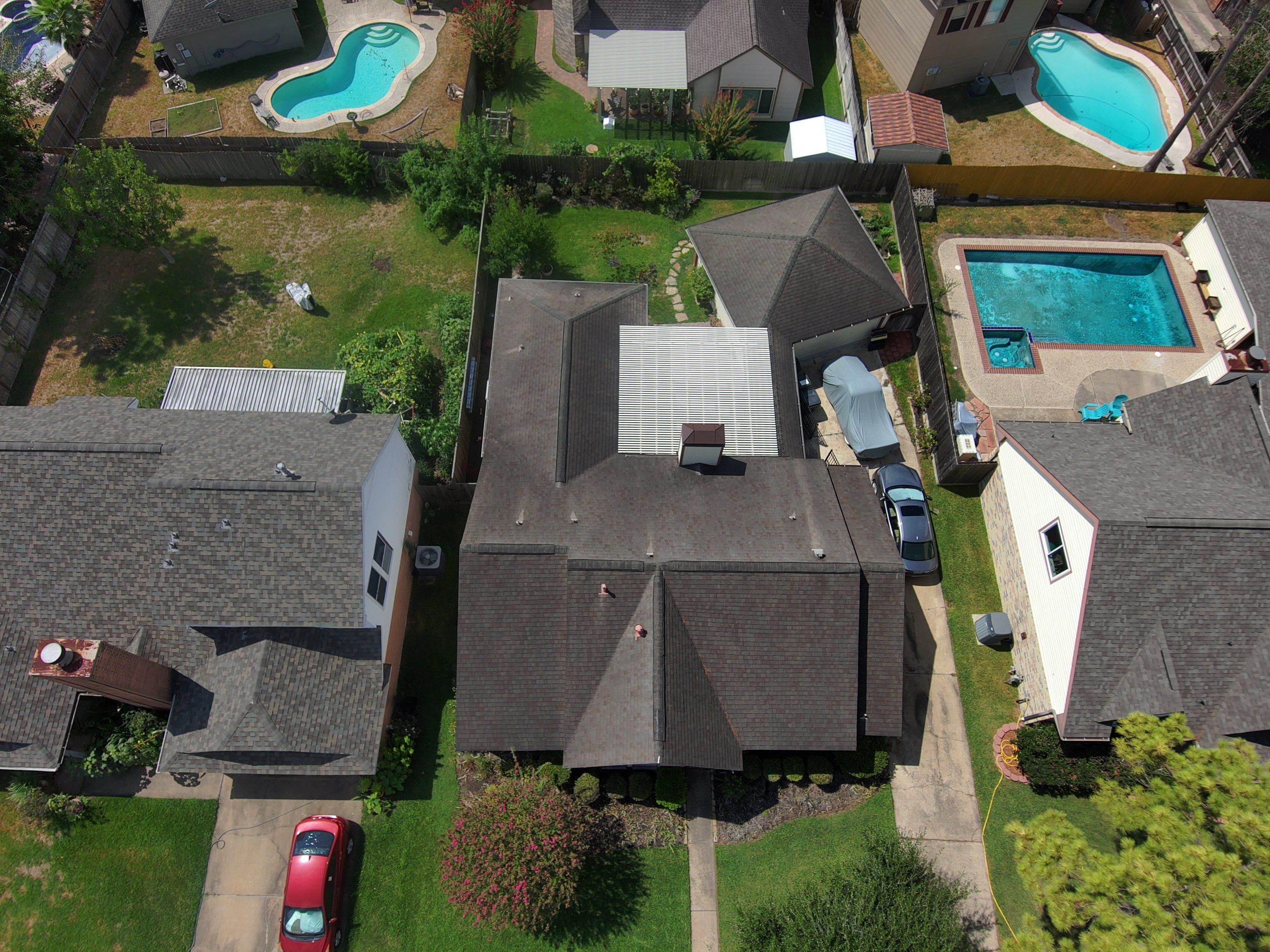 Residential Roofing Installation using Owen's Corning Duration (Lifetime) Shingles by Roof Repair Company