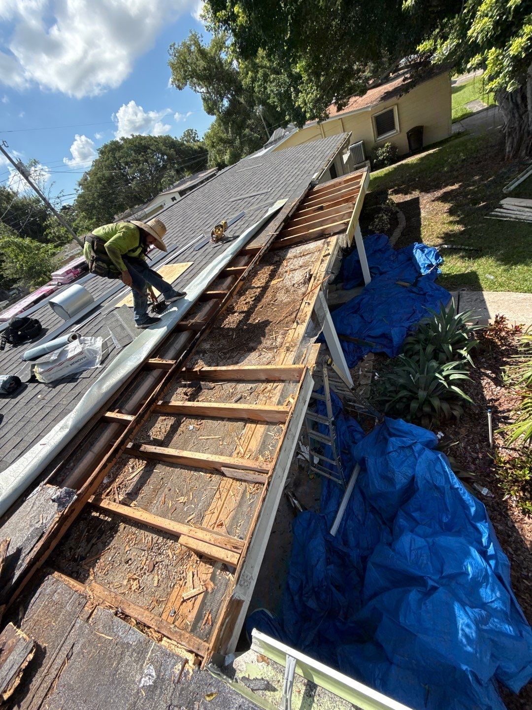 Project in St. Petersburg 33702 by Mitchell Roofing Company LLC 