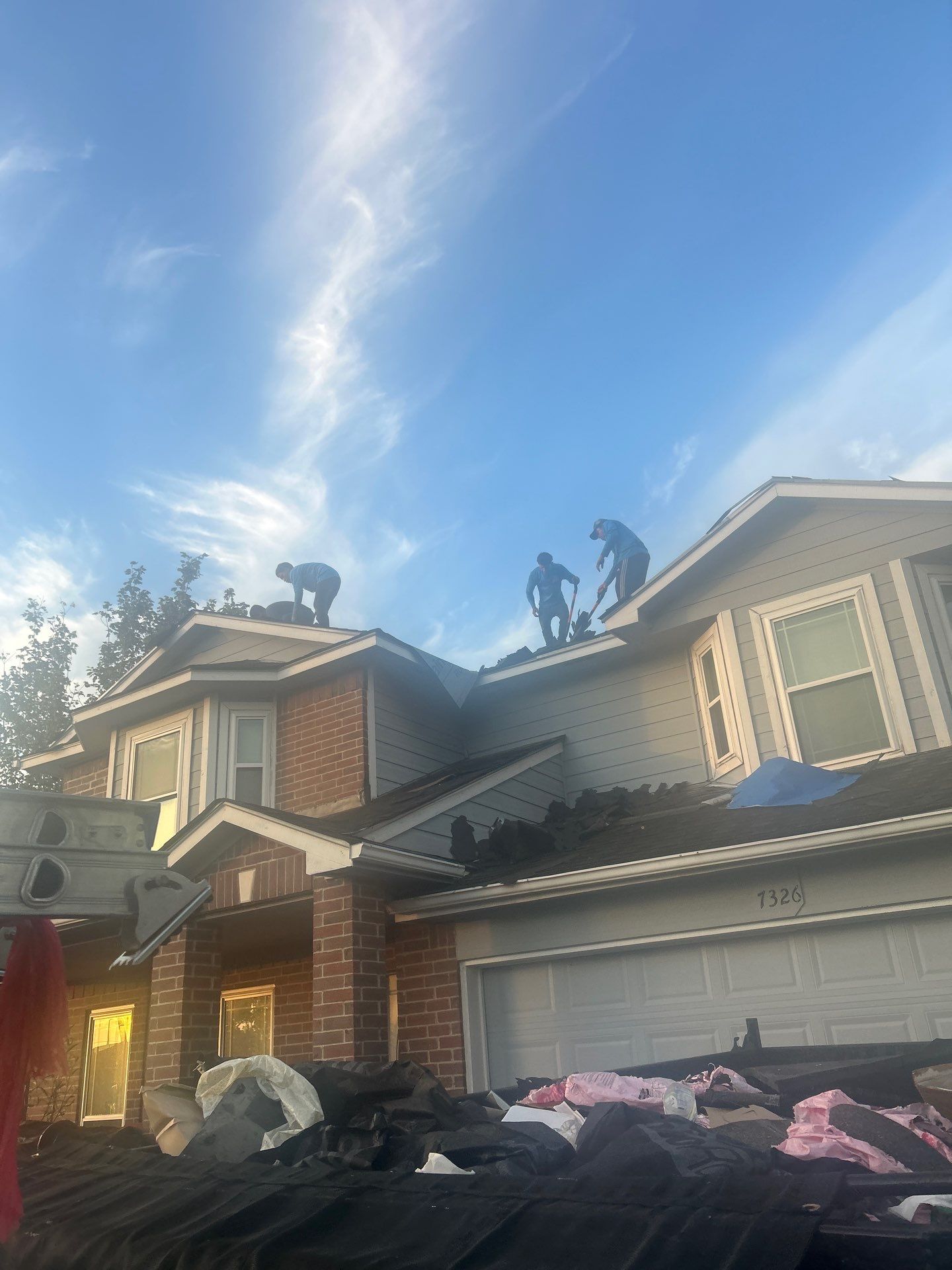 Residential Roofing Repair using Owen's Corning Duration (Lifetime) Shingles by Roof Repair Company