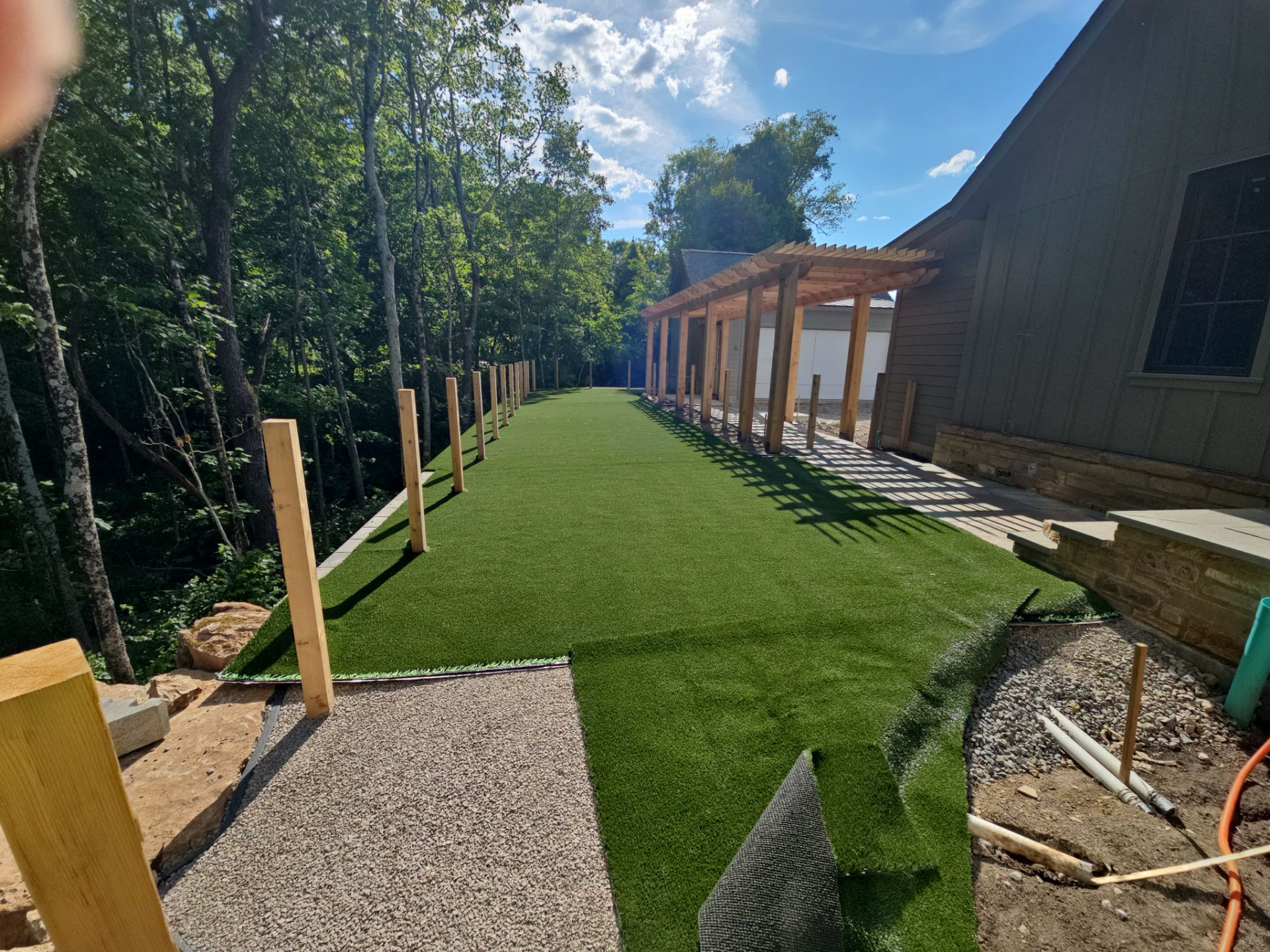 Synthetic Turf Installation in Delaware, OH by Southwest Greens Midwest
