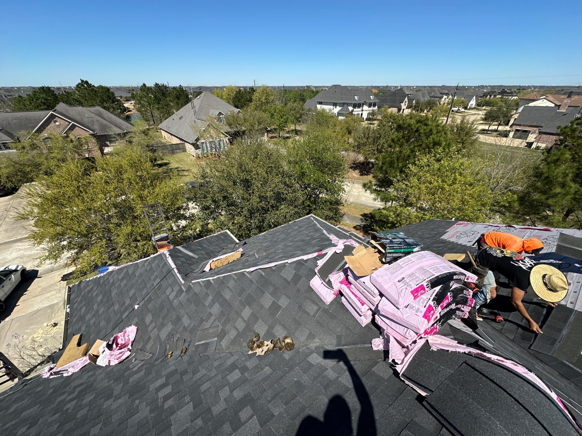 Project in Fulshear by Motion Roofing