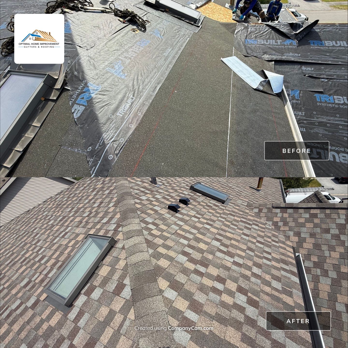 Roofing with GAF by Optimal Home Improvement 