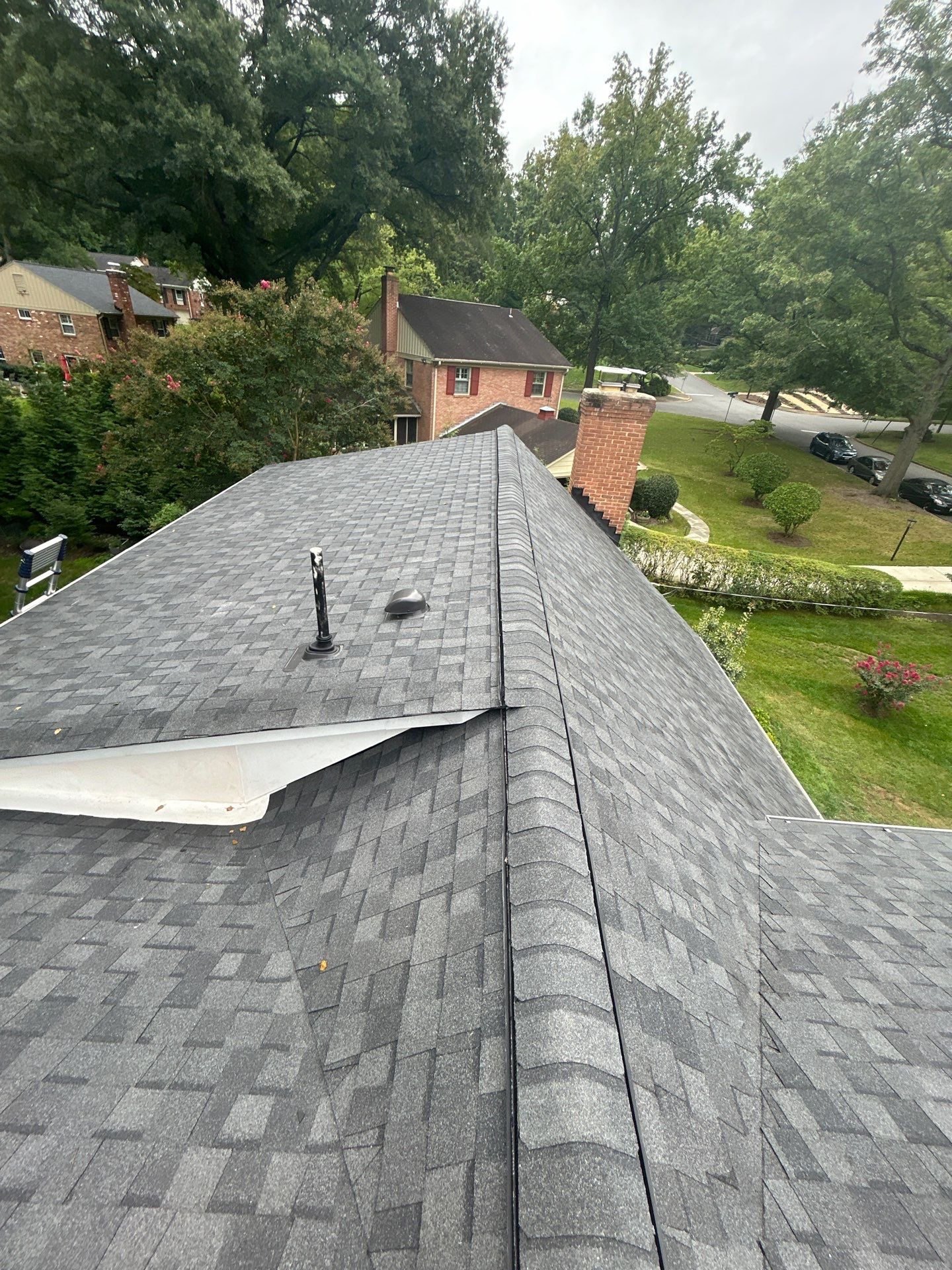 Falls Church: Roof Replacement with CertainTeed Landmark Pro in Max Def Pewterwood by RM Banning, Inc.
