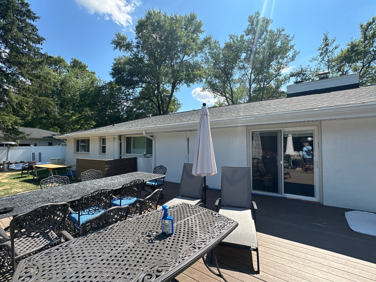 Large Deck Screened in Porch Project by Bec Construction Llc