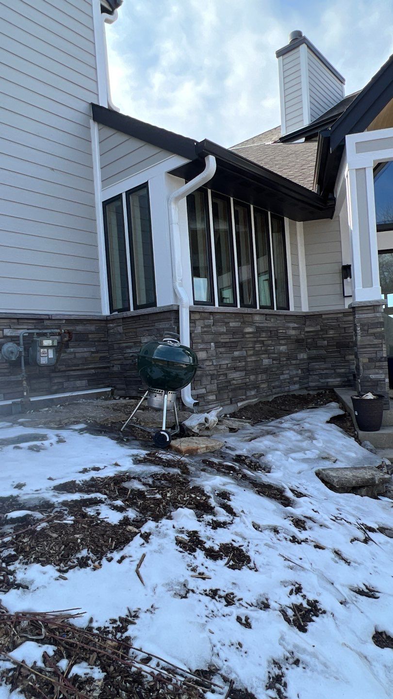 Siding Installation using LP Smart Siding by Total Restoration Services
