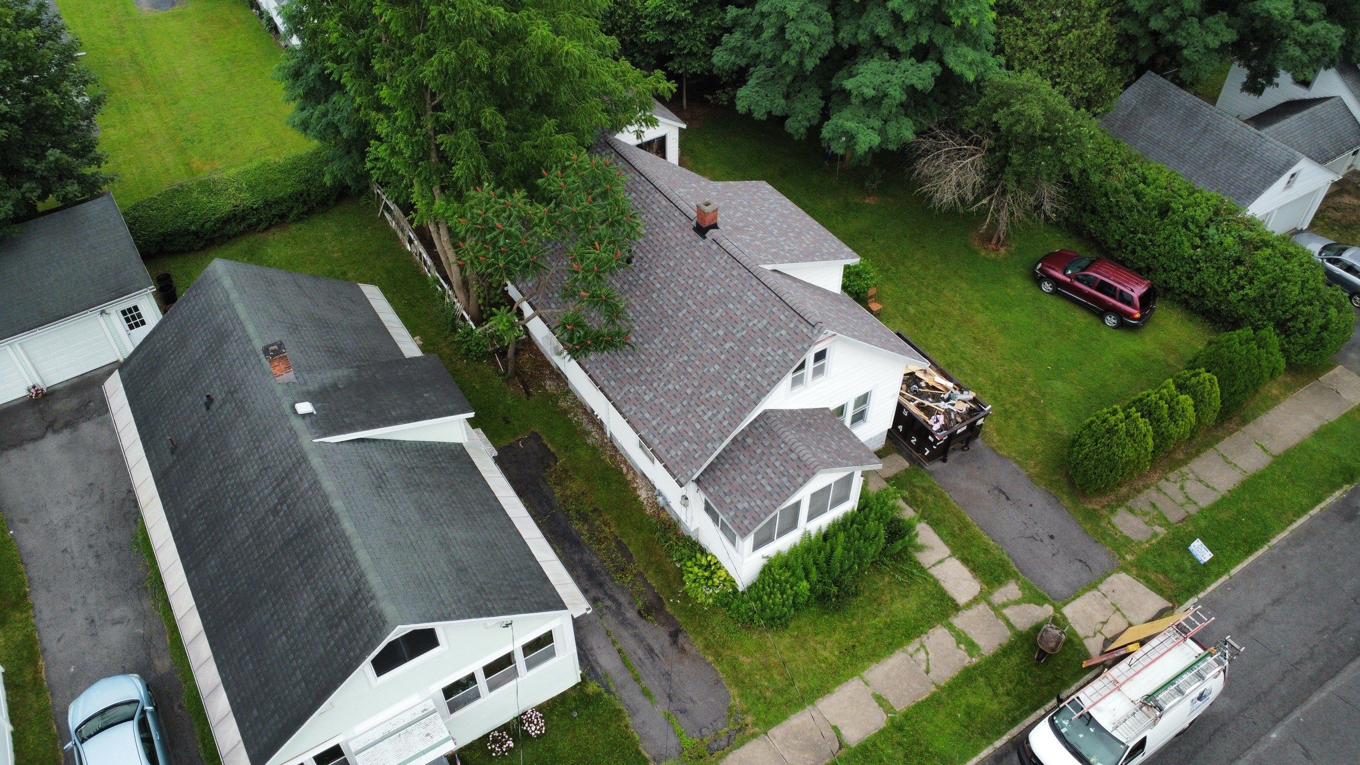 🏠 Roof Replacement Completed in West Utica, NY | Owens Corning Shingles 🛠️ by Alpha Omega Roofing LLC