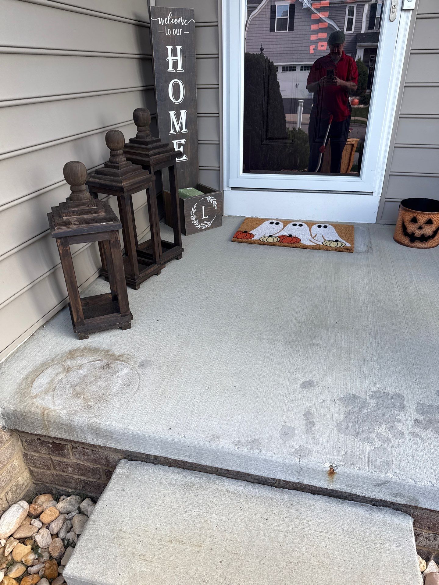 Porch + Garage Project in Oakdale by Floors in a Day, Inc