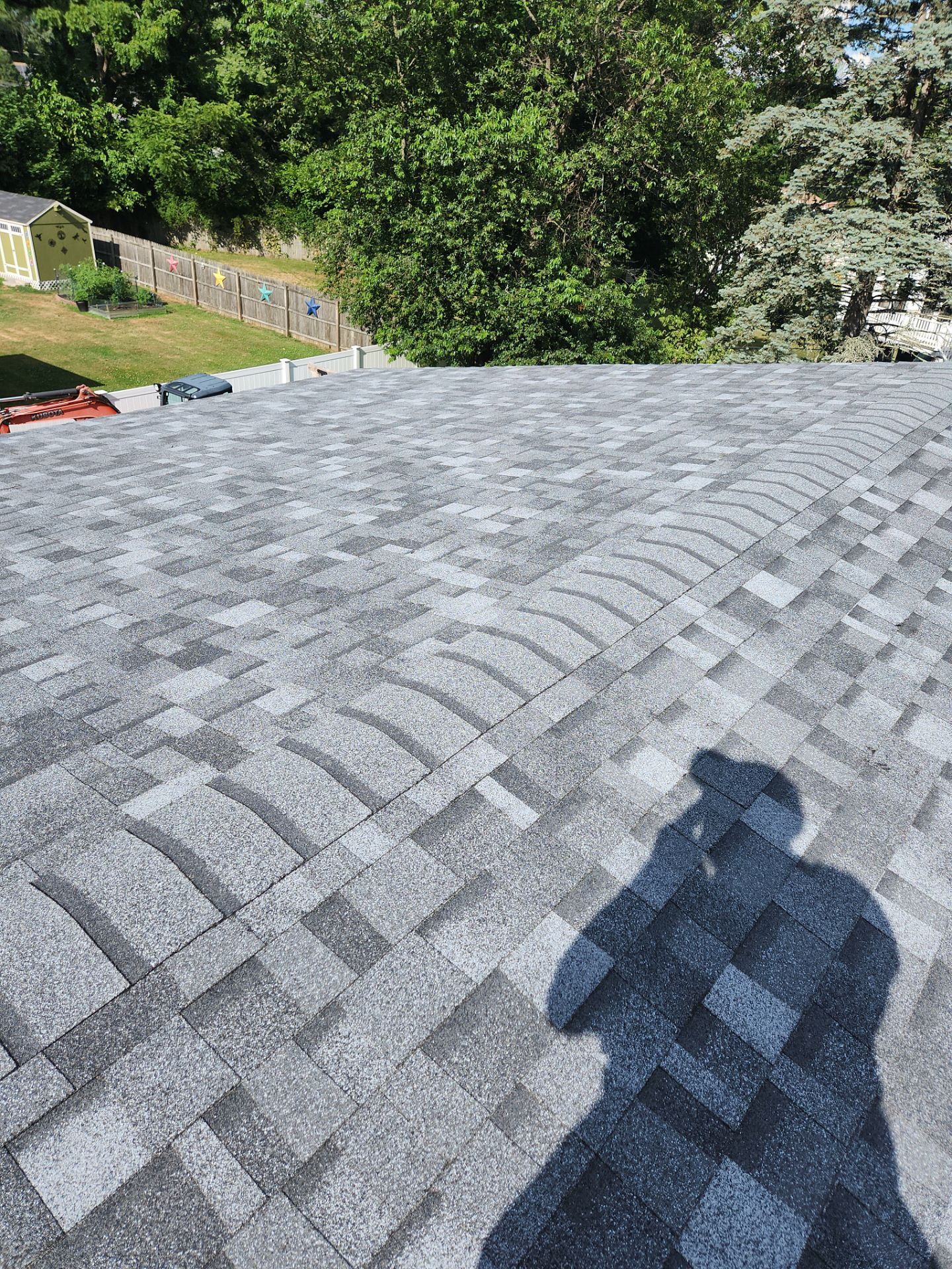 Residential Roofing Installation using Owens Corning TruDefinition Duration AR - Slatestone Gray by A Plus Exterior