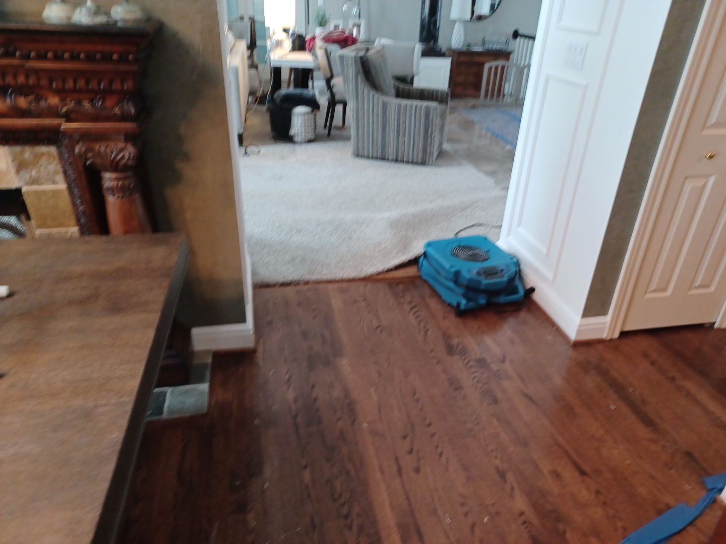 Project in Commerce Charter Twp by EzDry Water Mitigation & Property Restoration