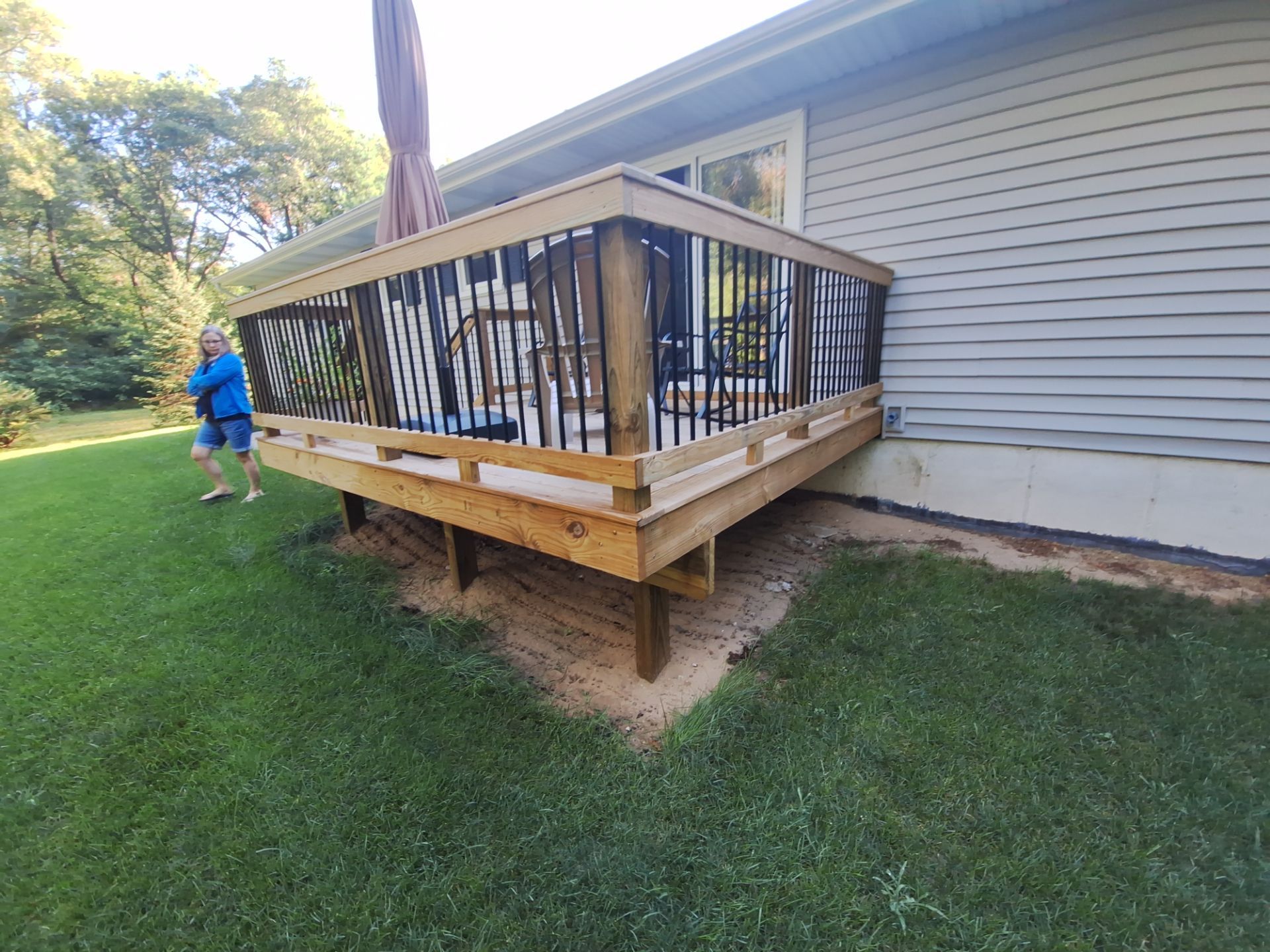 Solid Staining on Deck!! by Gordon Painting