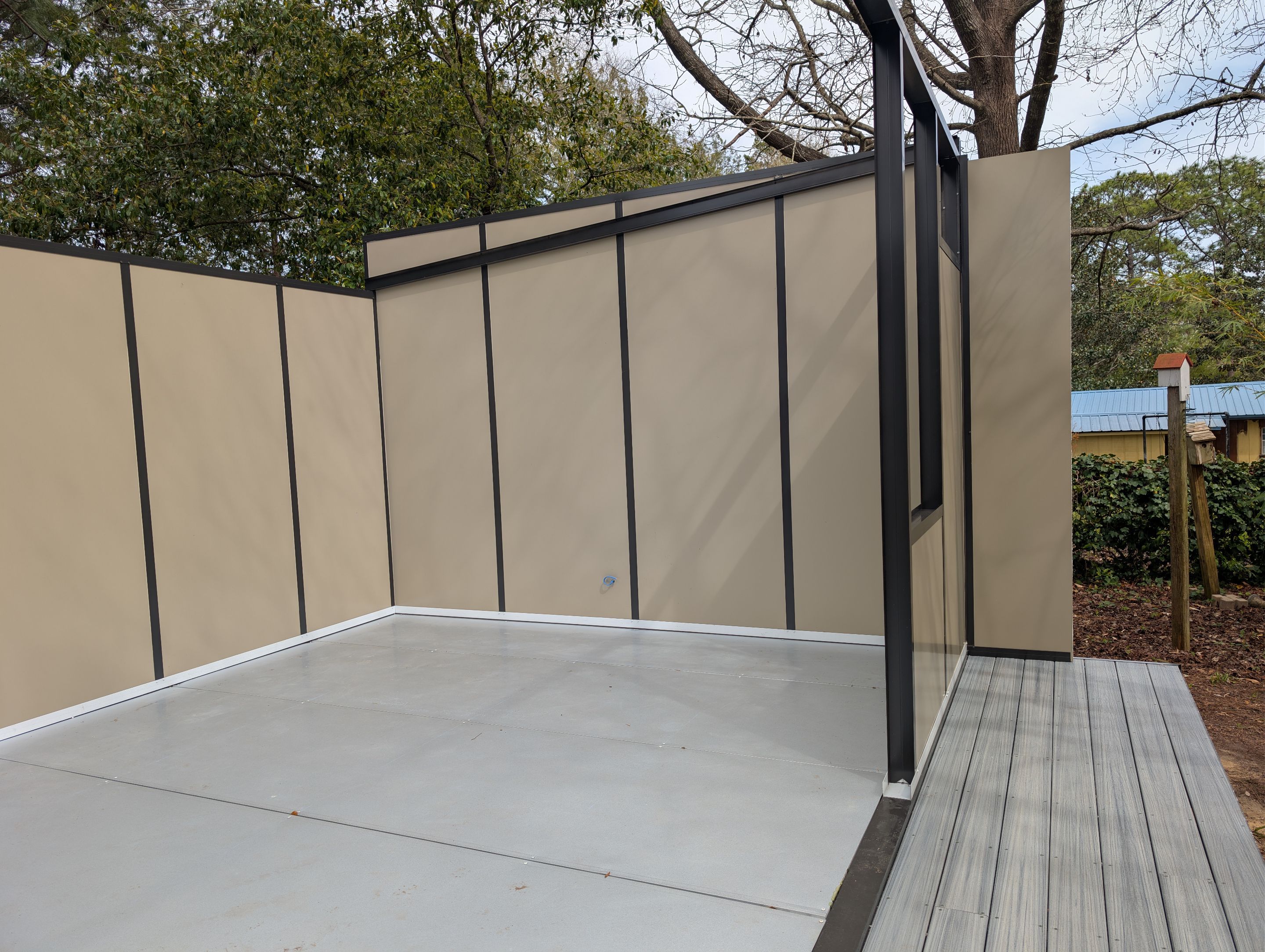 Titan Blockhouse Backyard Home Addition by Titan Sunrooms