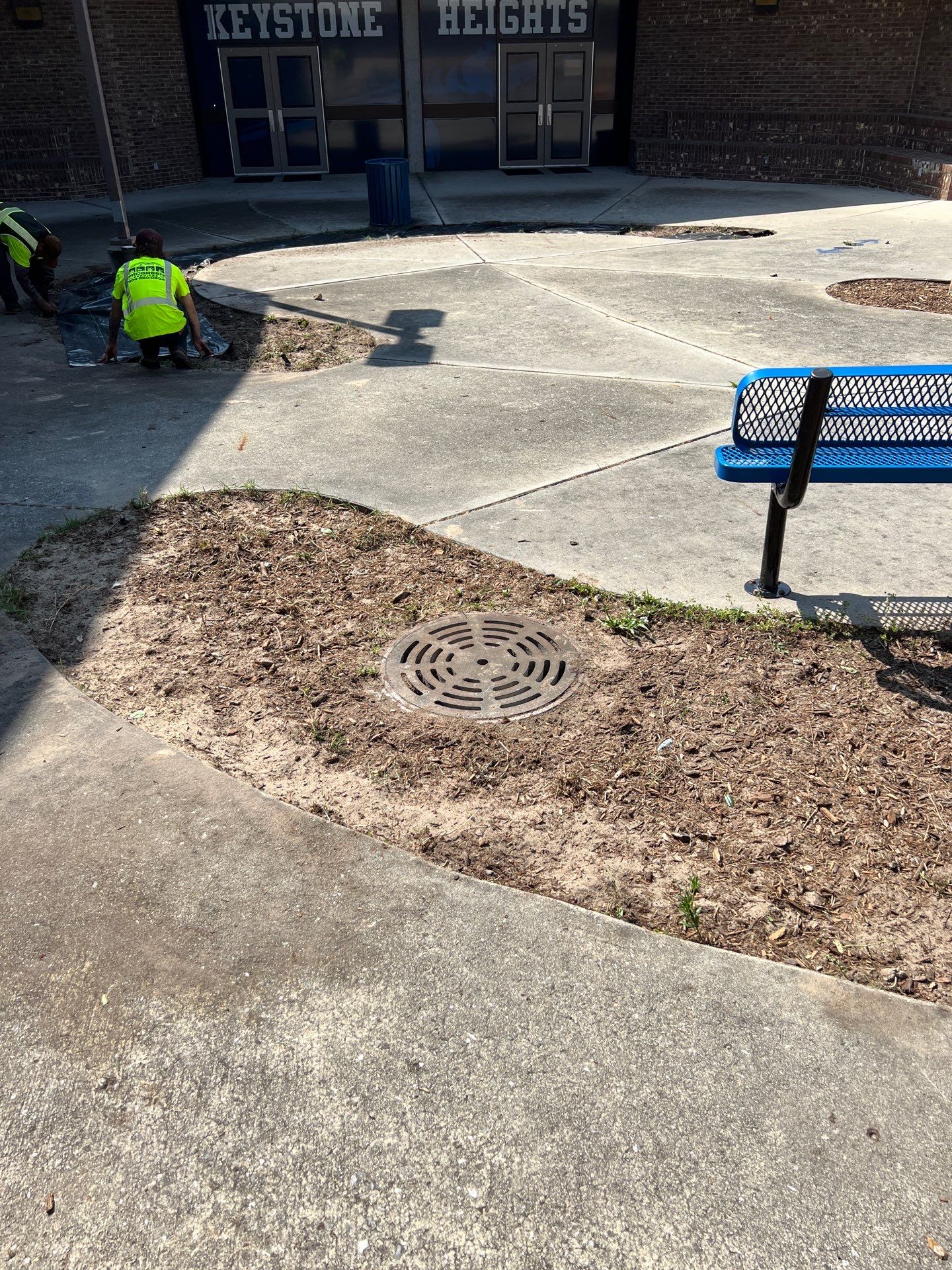 Landscape Install | Keystone Heights HS by ProGreen Services