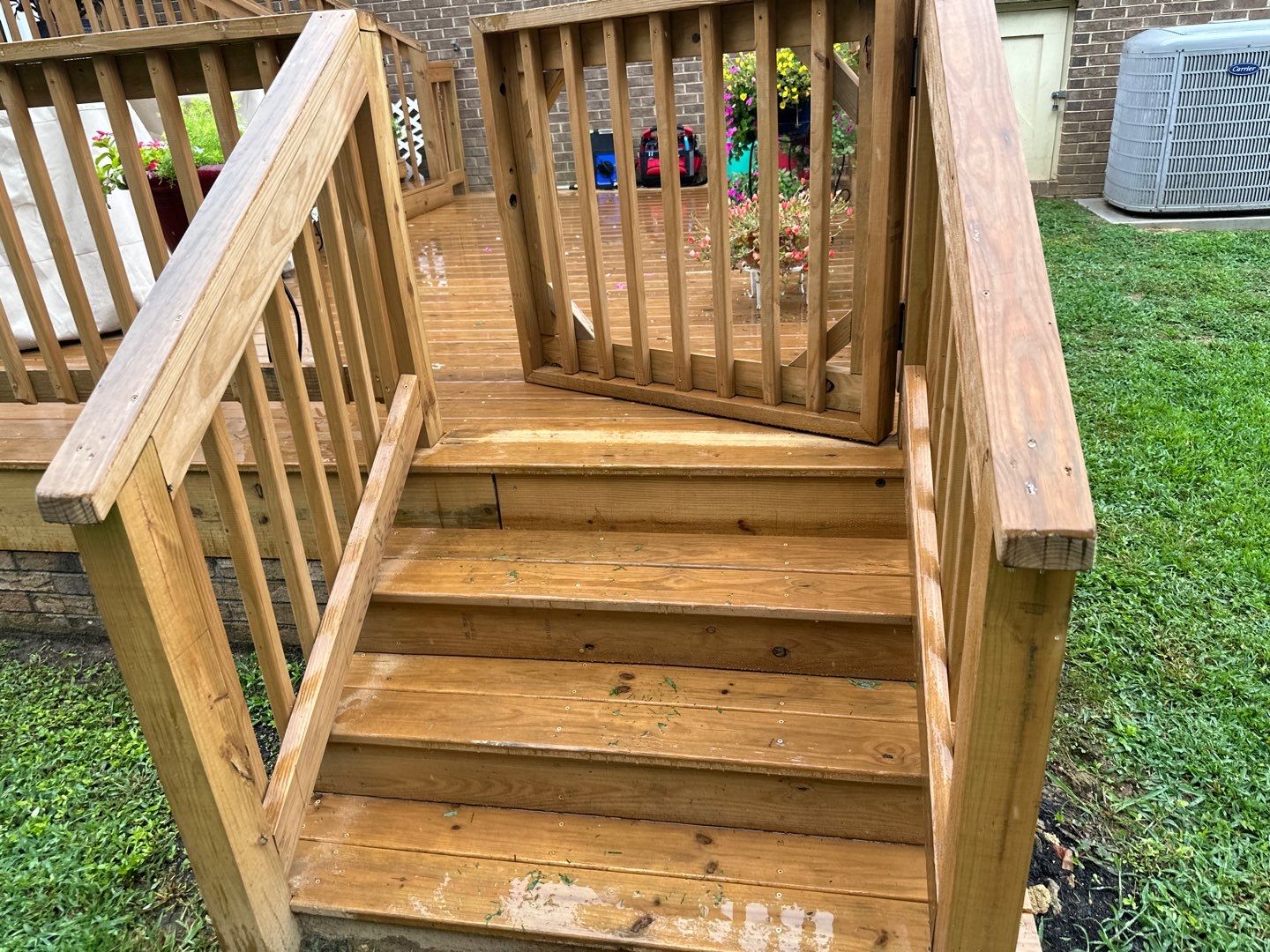Weathered Deck using Wood Sealant by DuraSeal