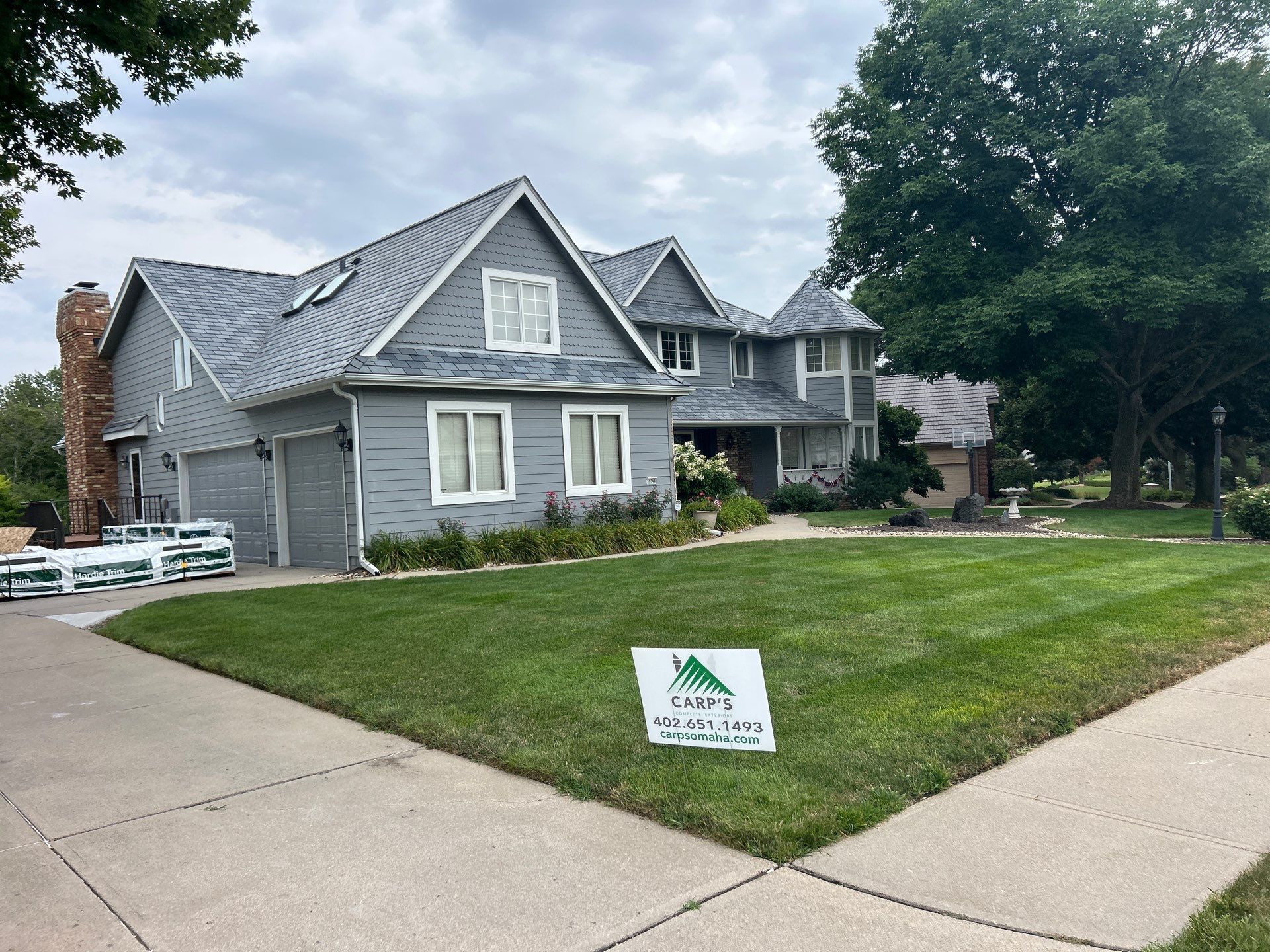 Full Window Replacement and Exterior Siding Update in Omaha by Carps Complete Exteriors