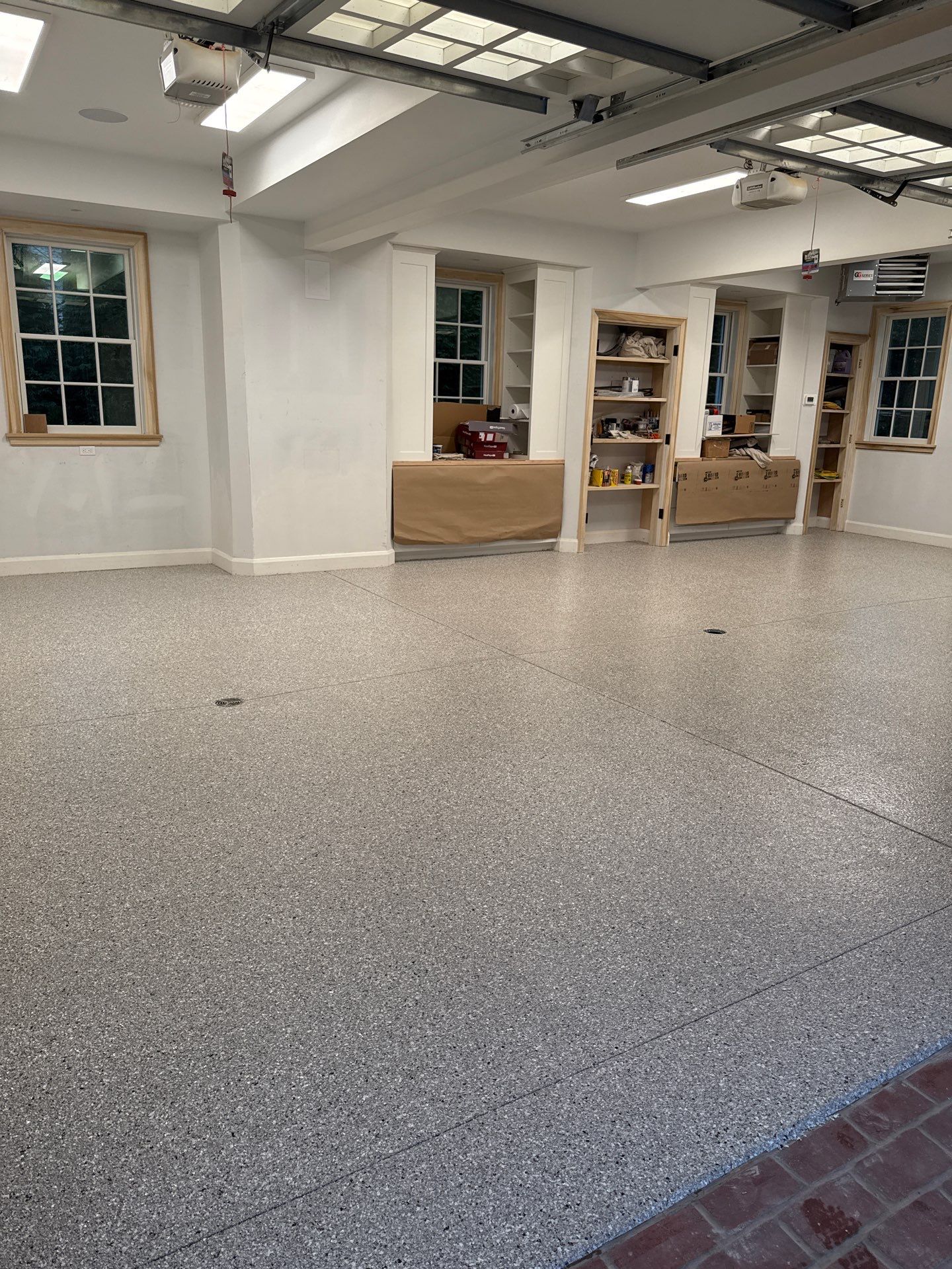 Garage Project in Sewickley by Floors in a Day, Inc