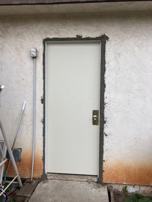 Replace Door Leading to Garage