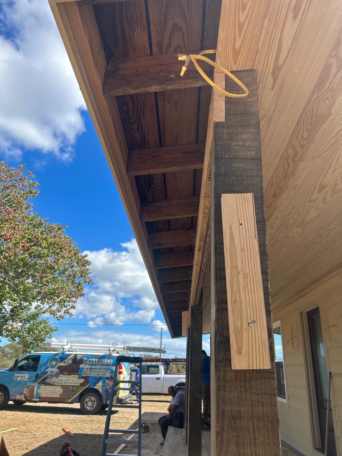 Customized Cabin by Bayfront Roofing and Construction