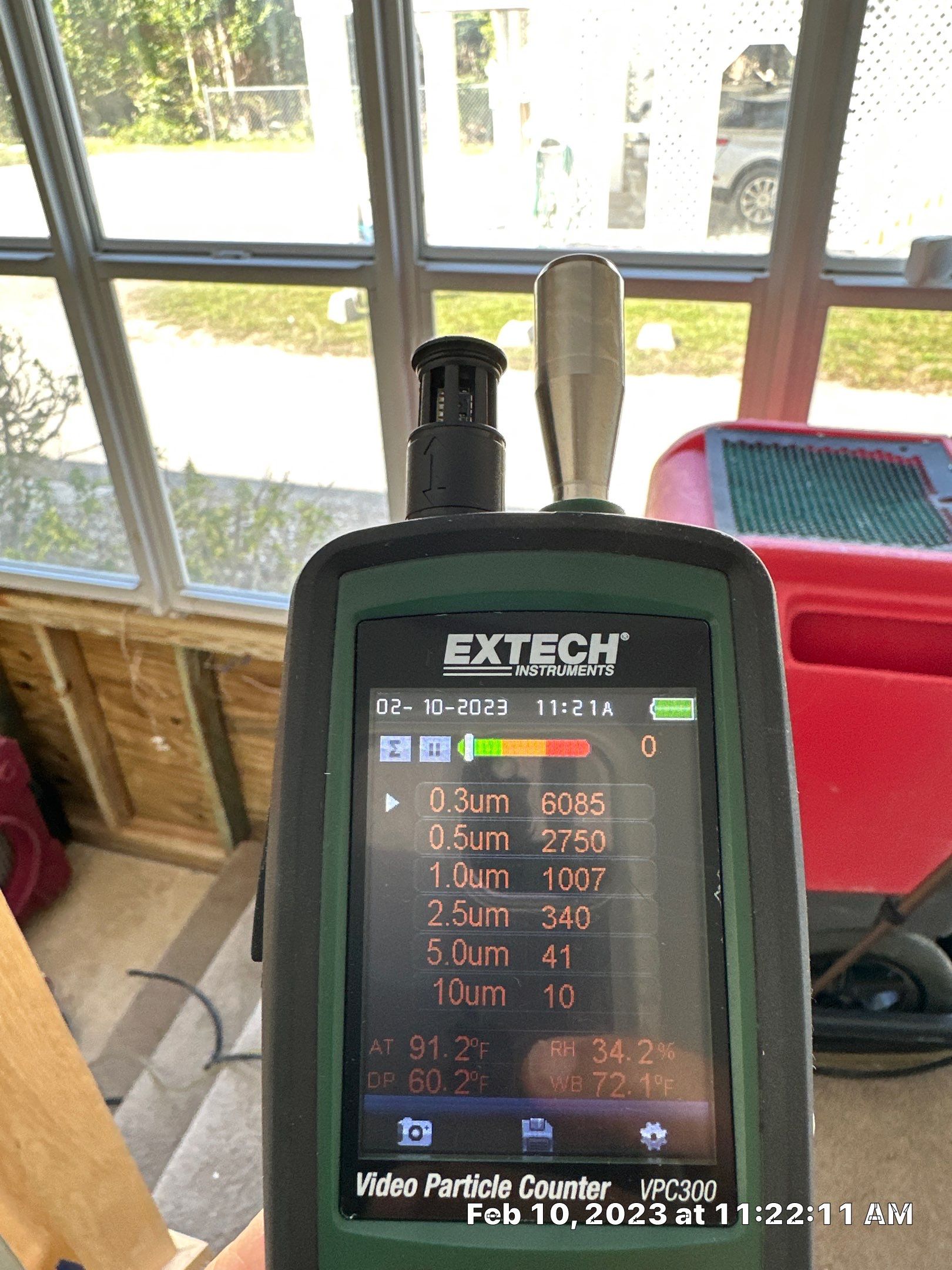 Mold Assessment for a home on Ft. Myers Beach by Building performance Solutions LLC