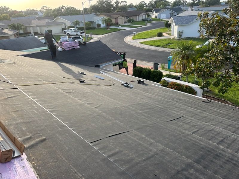 Project in Clearwater 33762 by Mitchell Roofing Company LLC 