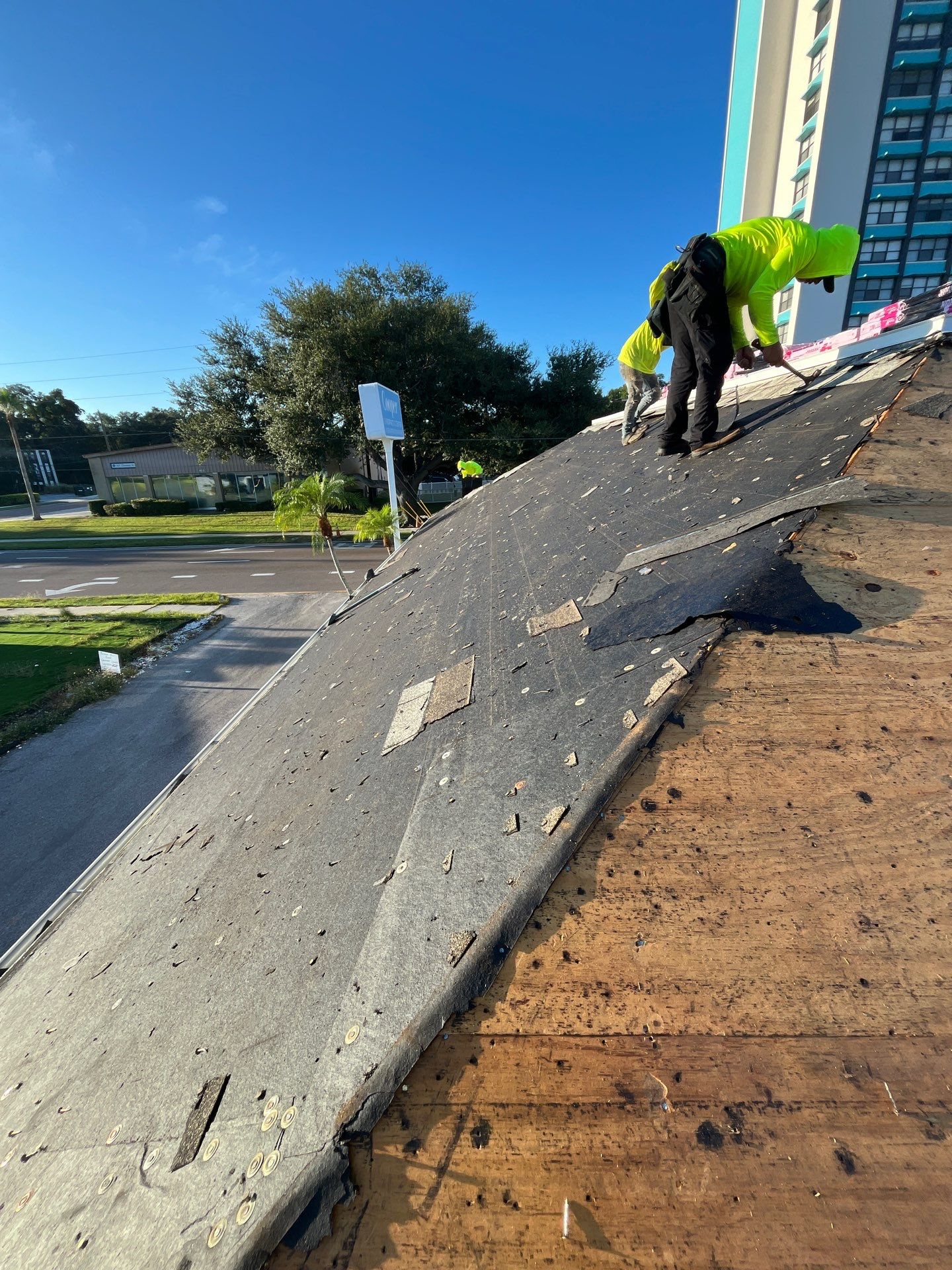 Project in Clearwater 33756 by Mitchell Roofing Company LLC