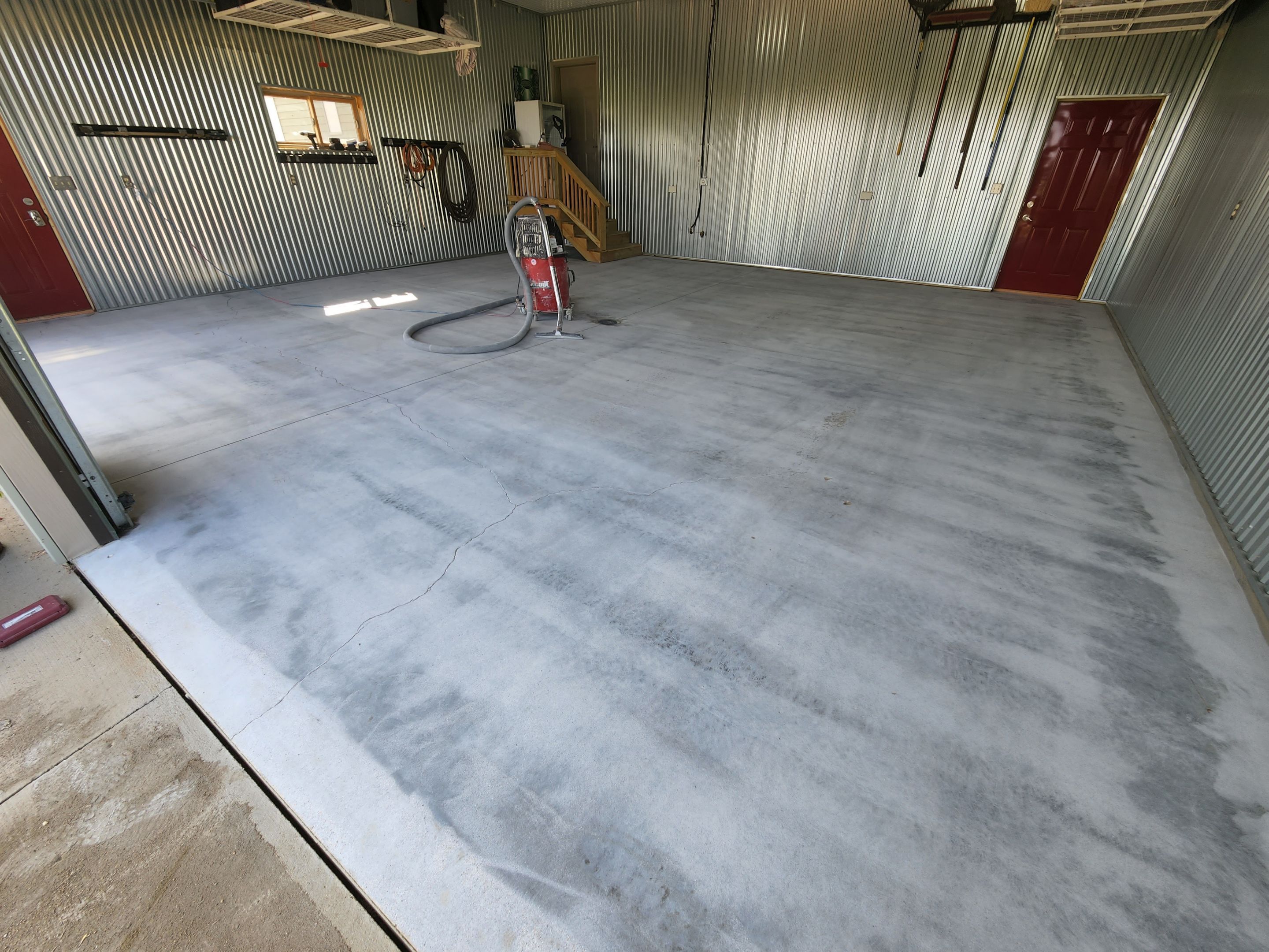 Garage using Slate Stone by Select Painting, Coatings & Garage Cabinets