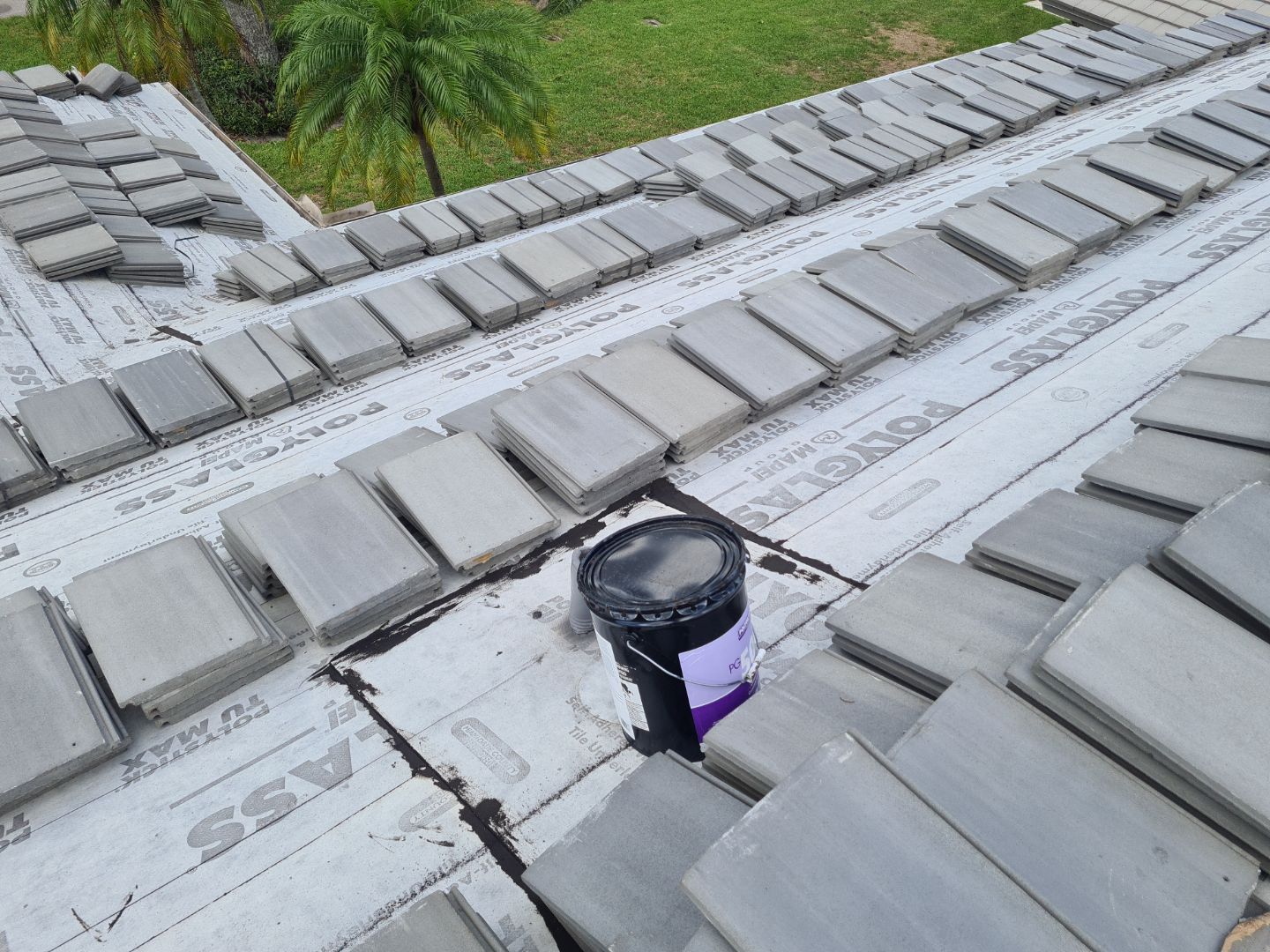 Residential Roofing Installation using Eagle Roofing Tile by BLUES BROTHERS ROOFING