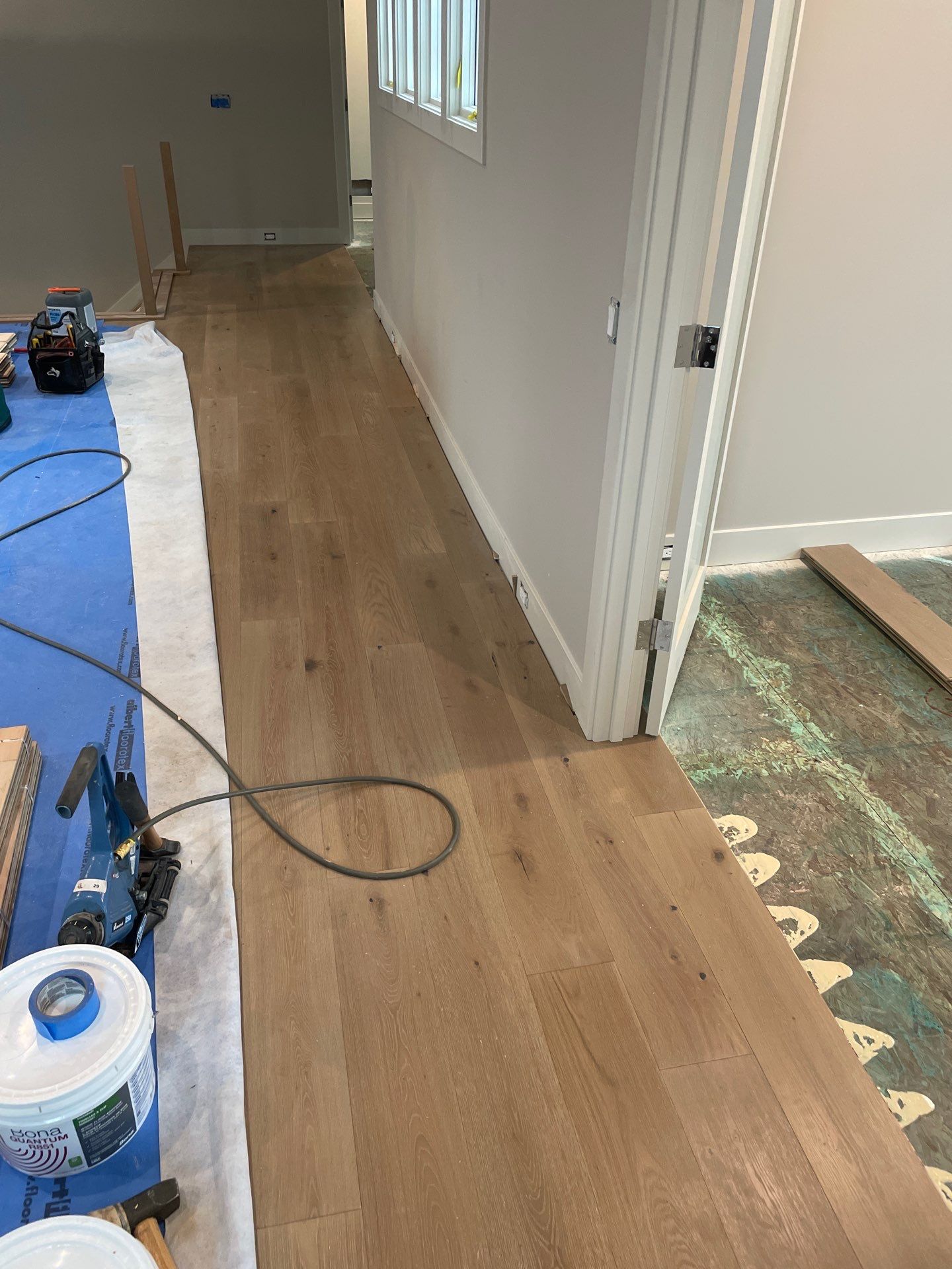 Over 1,900 sf of Custom Hardwoods by RTBaldwin Hardwood Floors