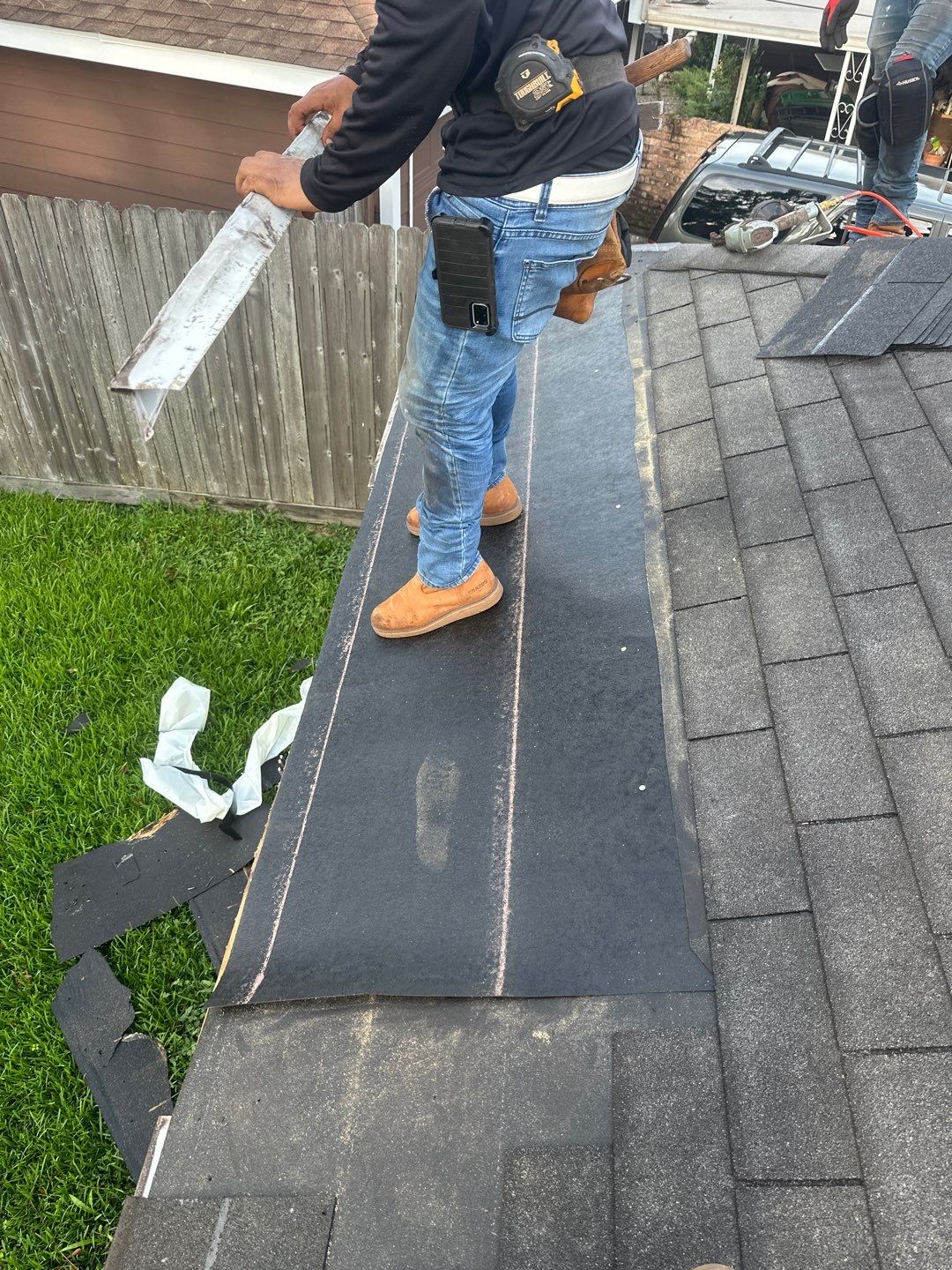 Hail Damage using Owen's Corning Duration (Lifetime) Shingles by Roof Repair Company