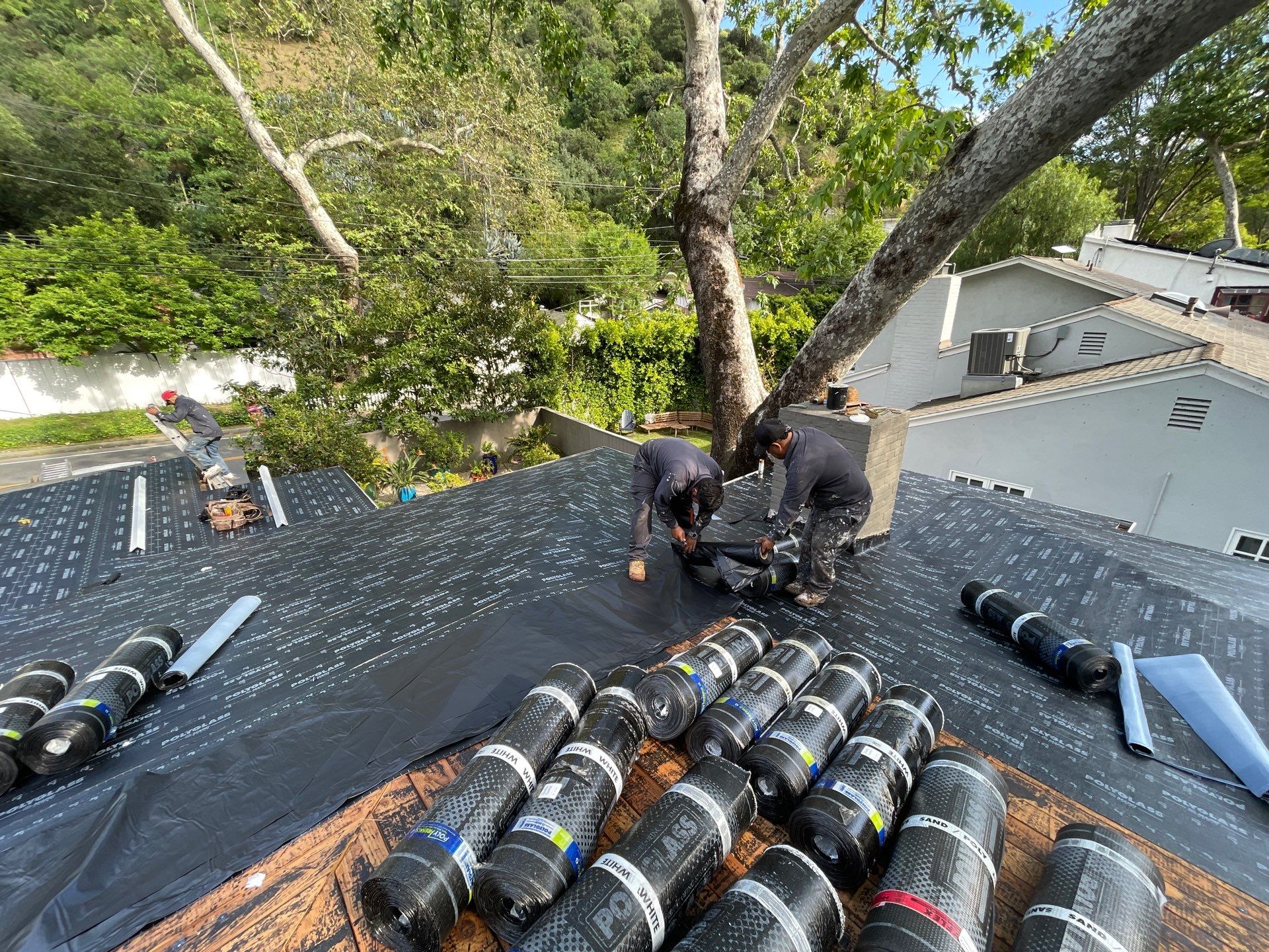 Residential project in Beverly Hills by Hull Brothers Roofing
