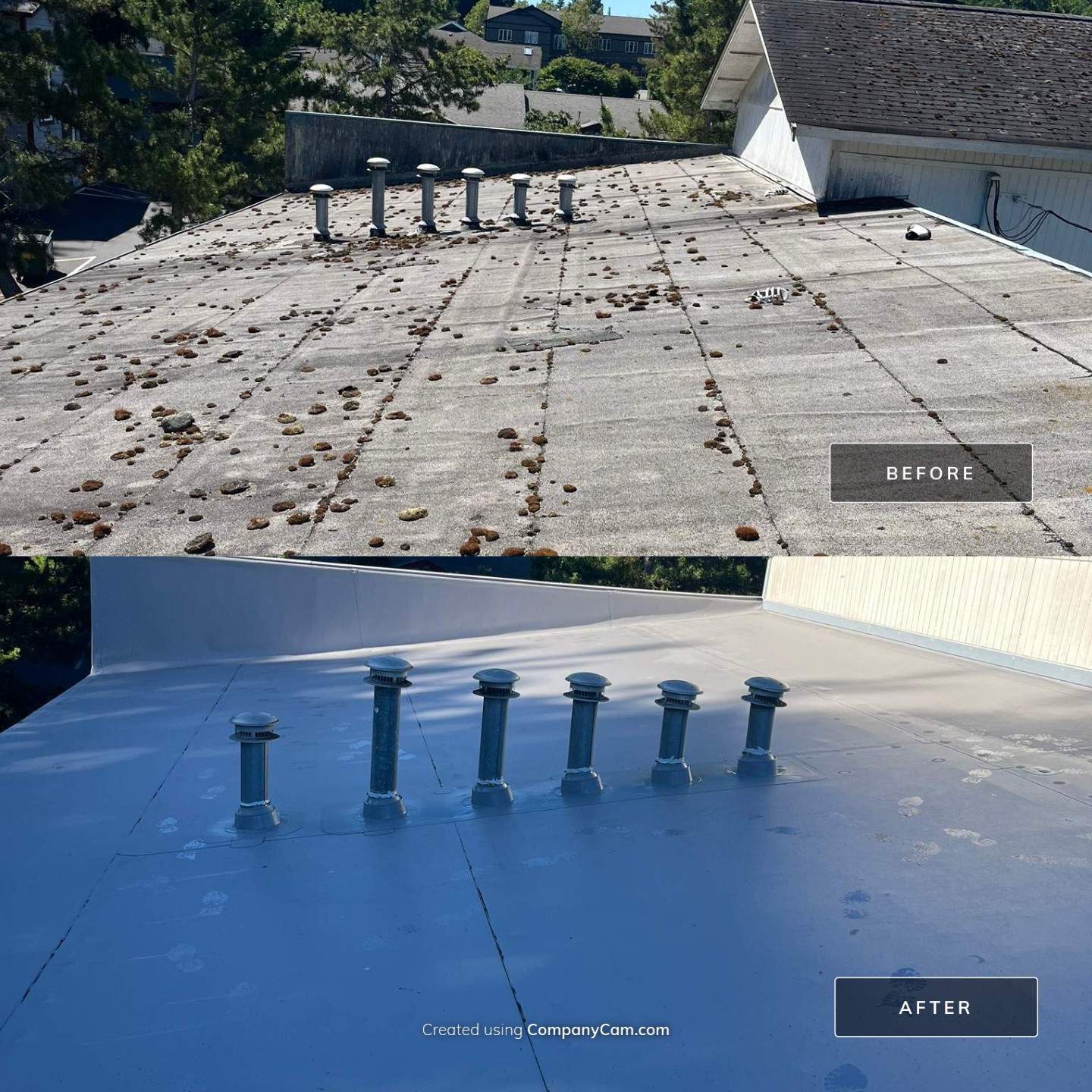 Commercial Roof Replacement in Port Orchard, WA by Hanley Construction