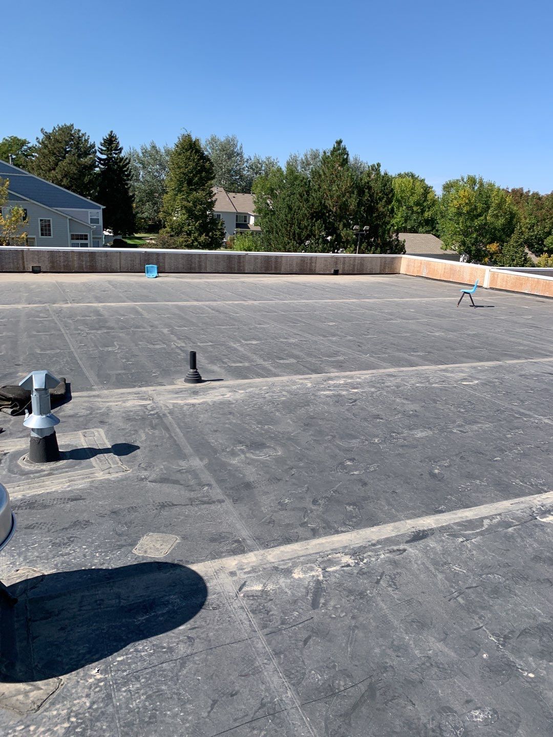 Commercial Roofing Installation using American Standard Coating - S  by A to Z Roofing