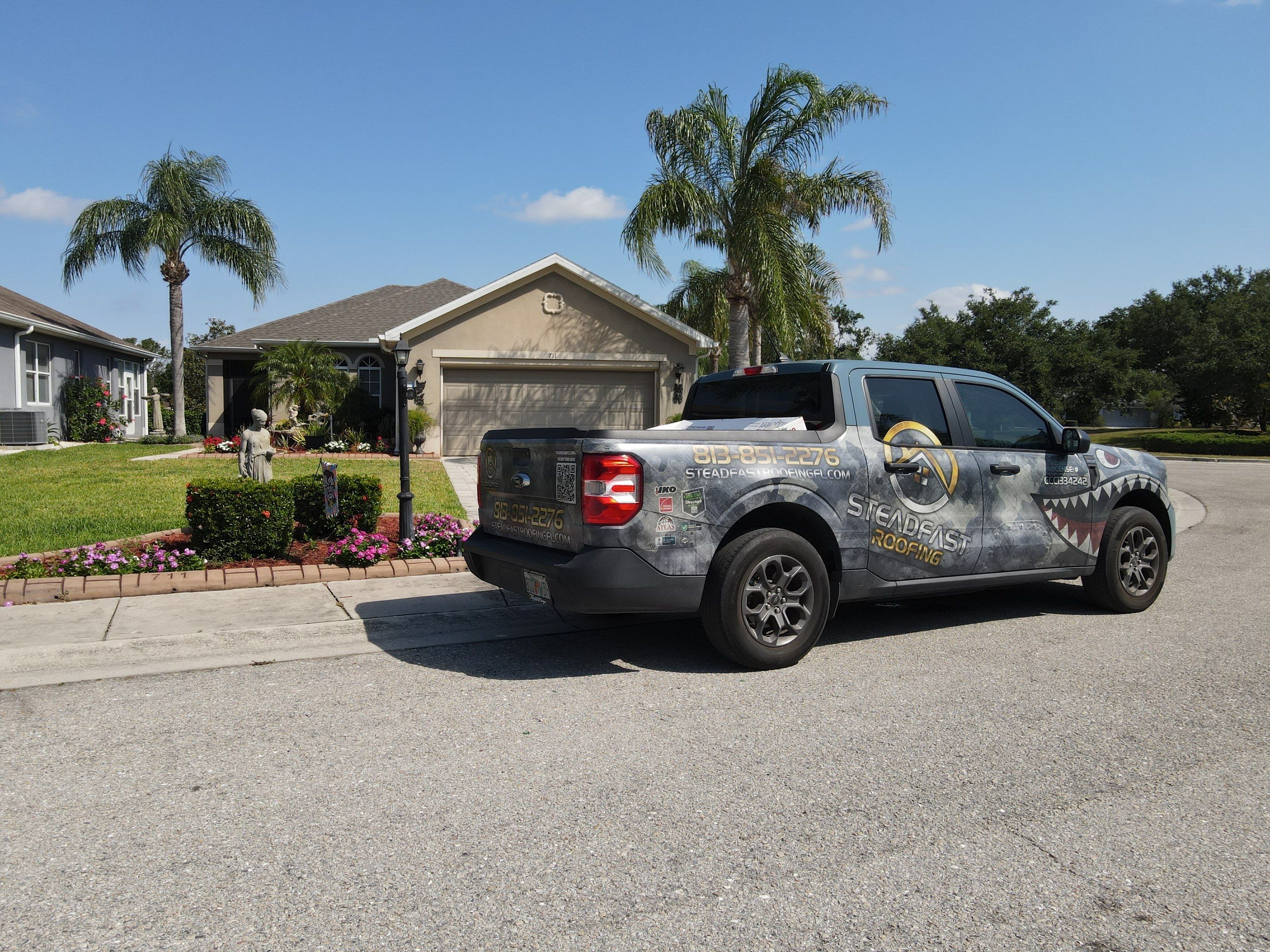 Roof Replacement in Sun City Center, FL. by Steadfast Roofing