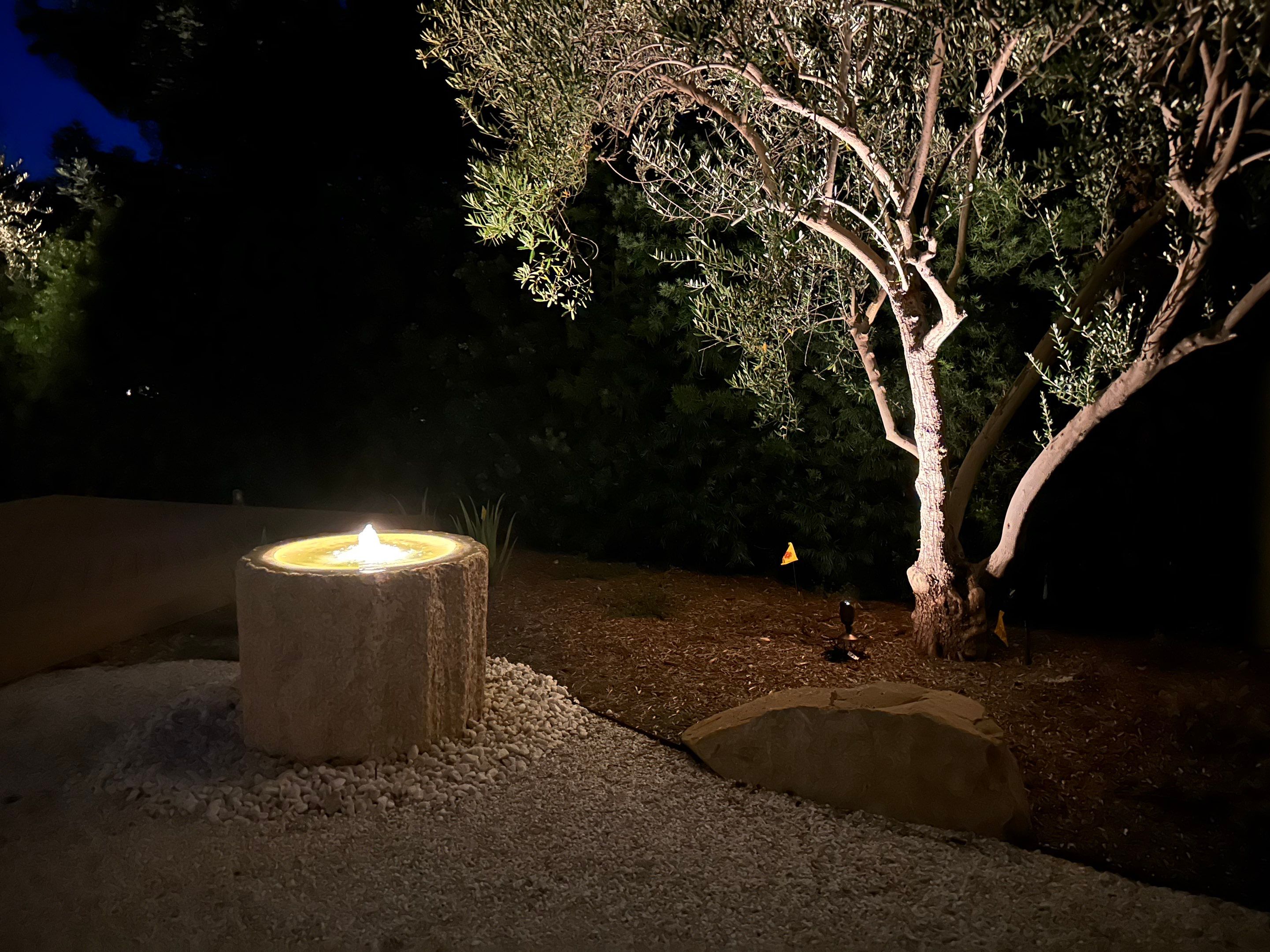 Lutron HomeWorks Integration and Landscape Lighting in Westlake Village by Outdoor Lights + Shades