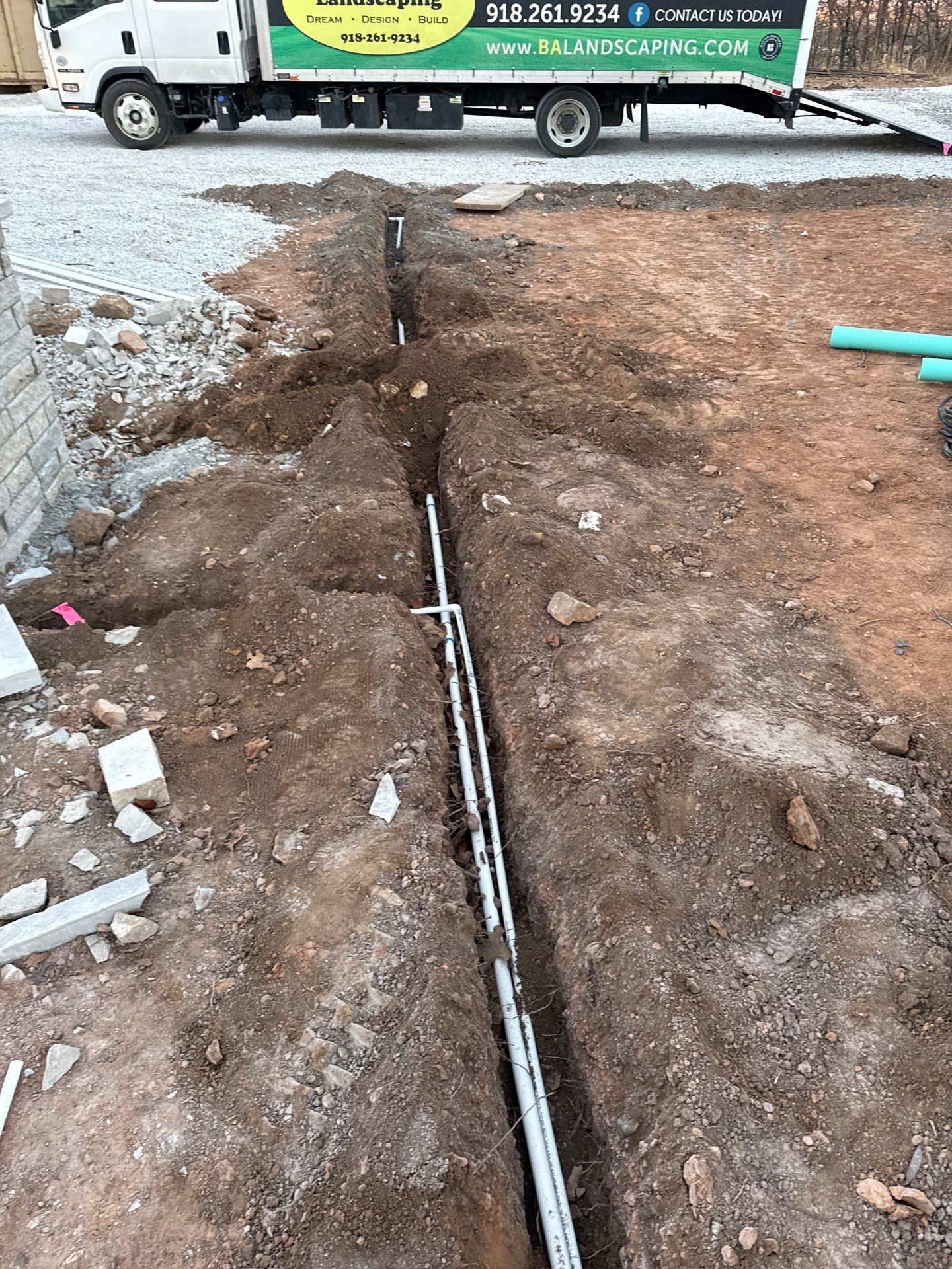 Project in Bixby, OK New construction  by BA Lawns and Landscaping LLC 