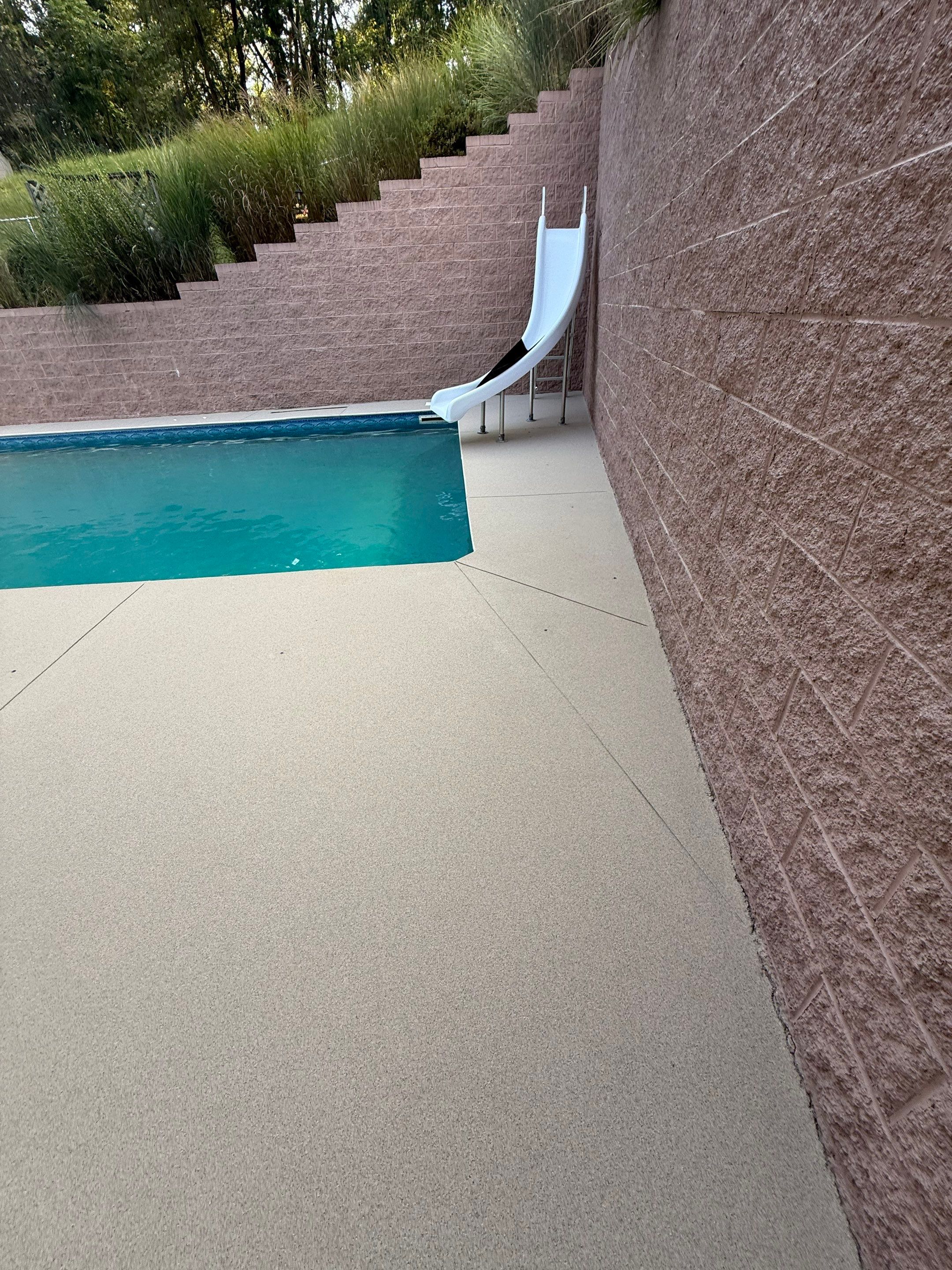 Oxford Pool Deck Project in McKees Rocks by Floors in a Day, Inc