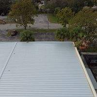 24ga 1.5" Mechanical Seam Mill Finish  by Total Roofing System The Metal Roof Experts