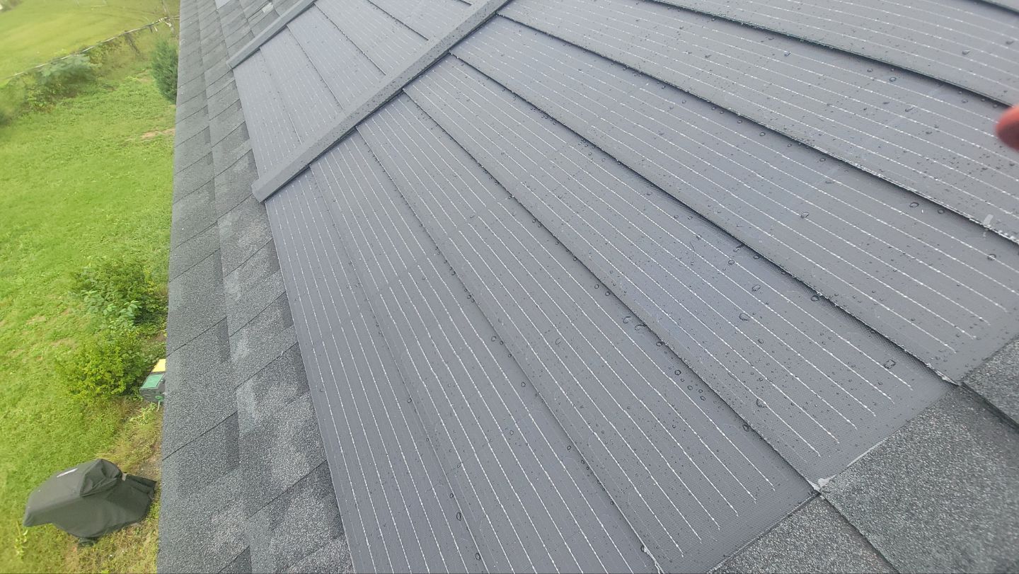Roof and Solar Installation using GAF Timberline Solar HDZ by ExteriorPros