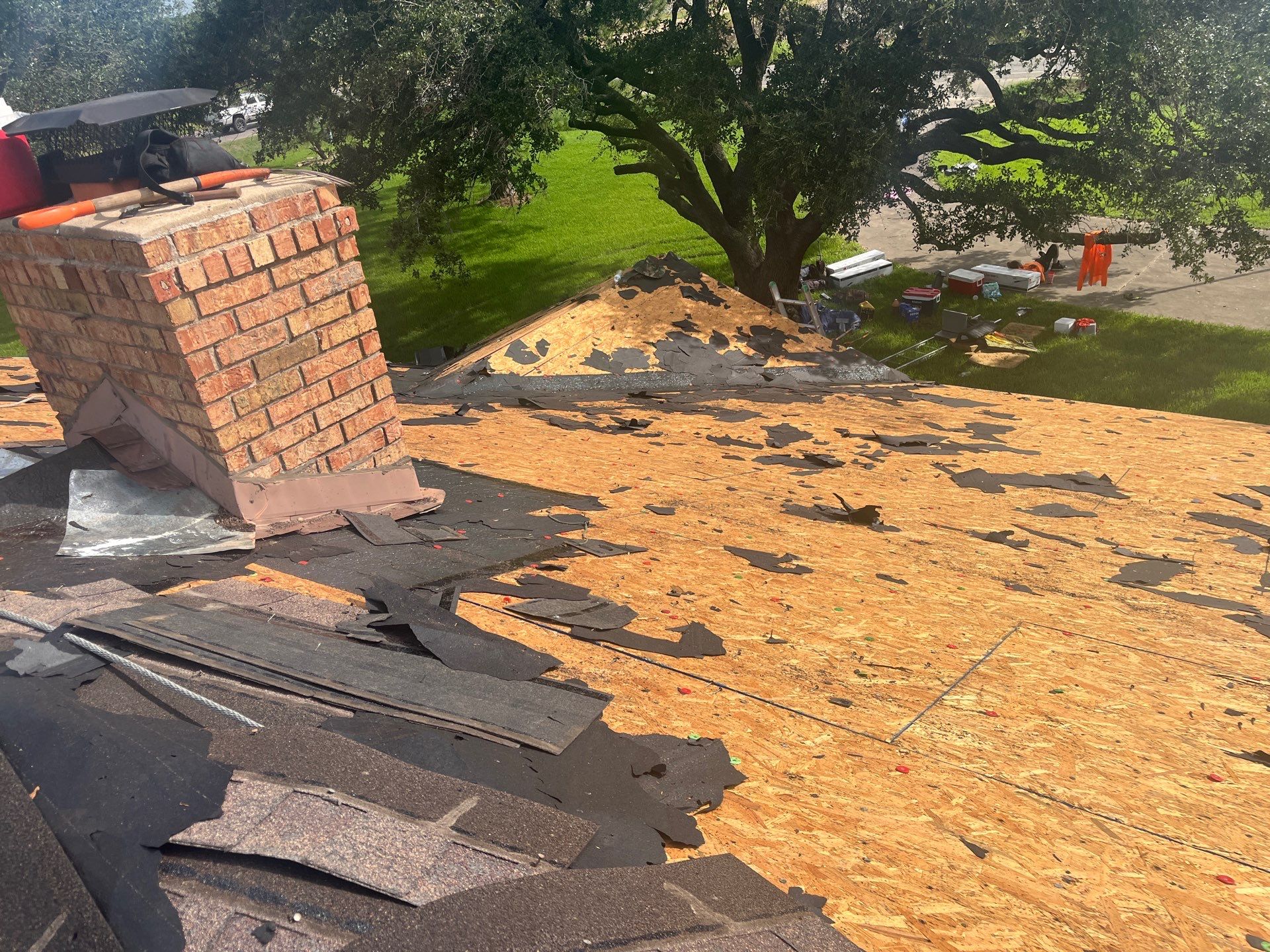 Residential Roofing Installation using Owen's Corning Duration (Lifetime) Shingles by Roof Repair Company