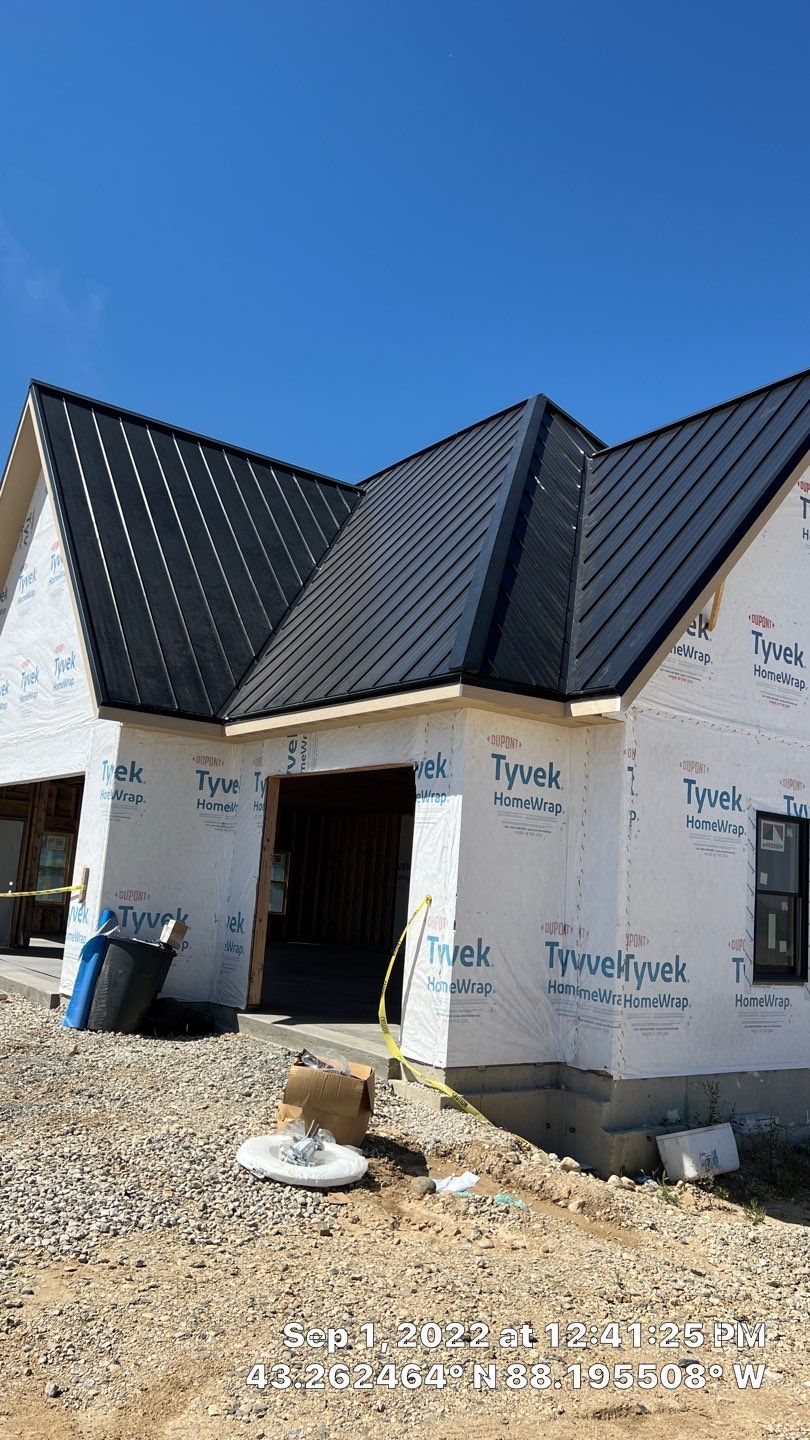 Metal roofing using Standing Seam by Stendahl Services