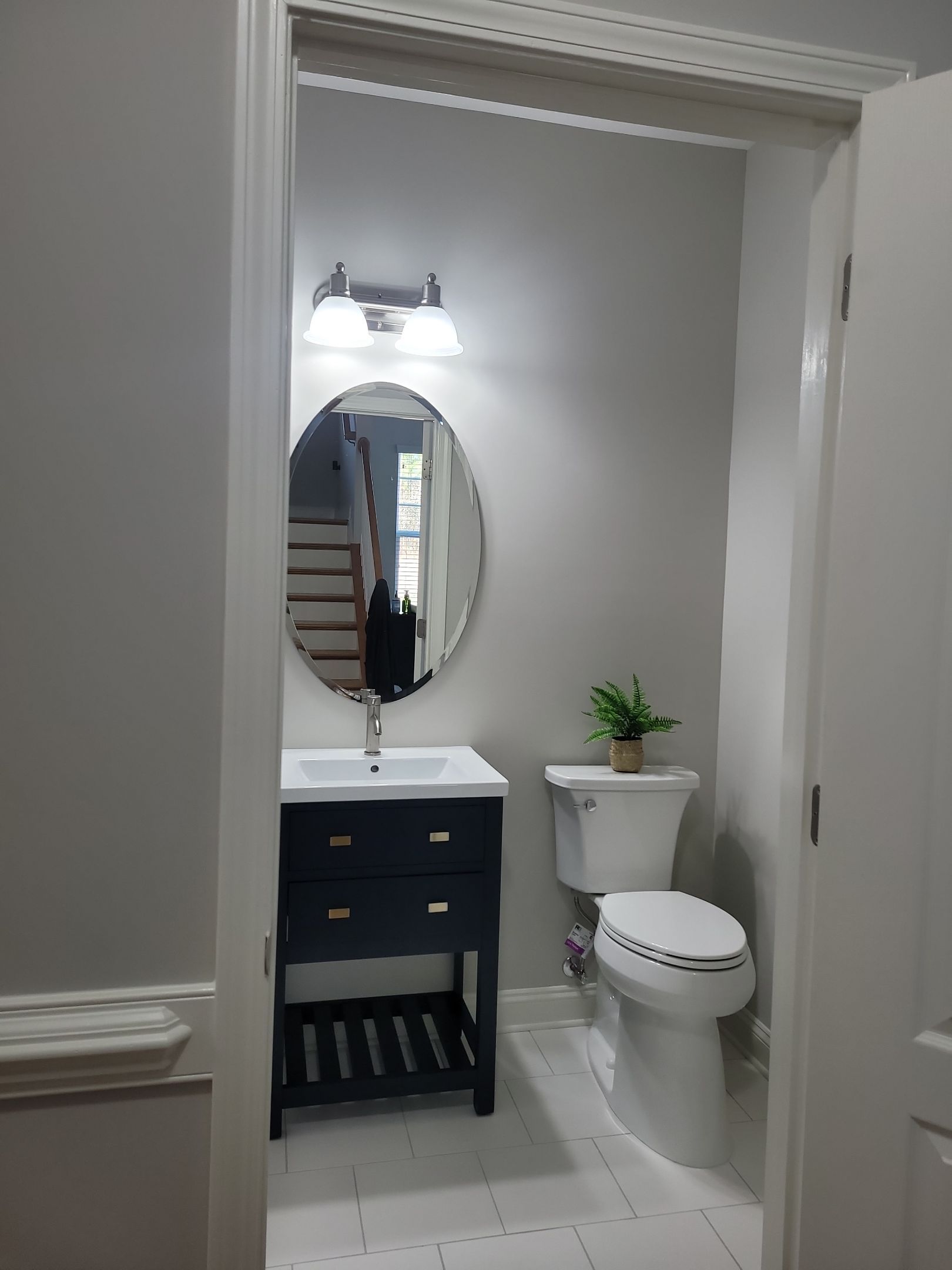 A Pathway to Possibility – Turning a Half Bath into a Full Retreat in Holly Springs by Elite Remodeling and Design LLC