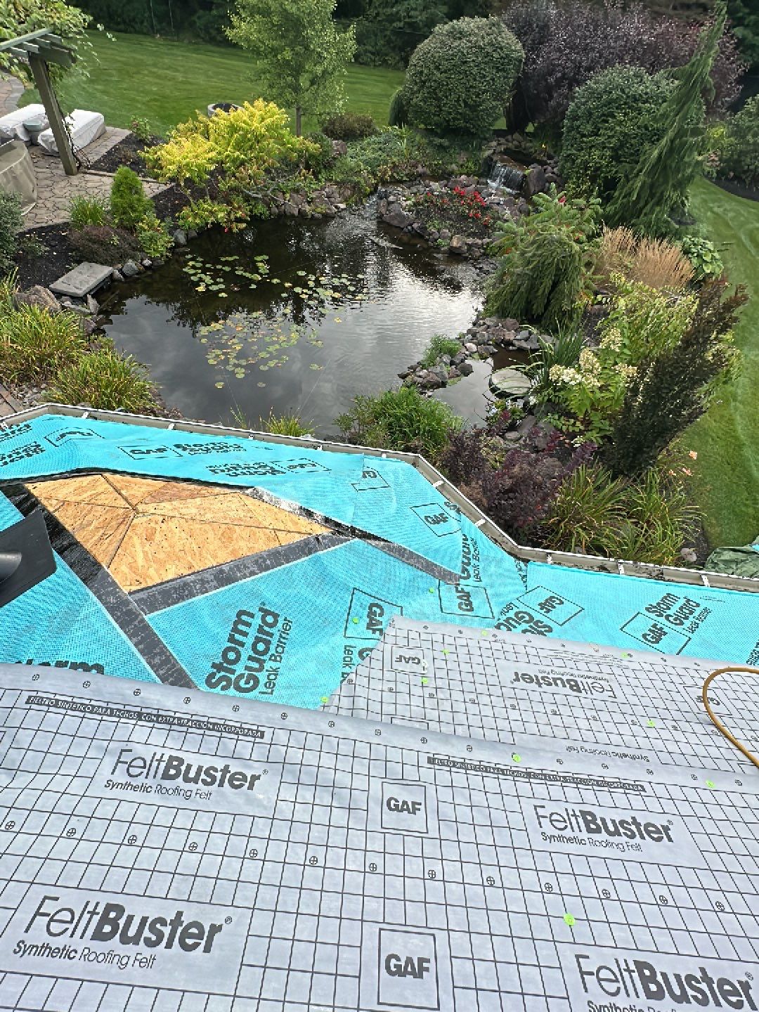Residential Roofing Installation using Asphalt GAF HDZ by Artisan Roofing & Home Improvements Inc.